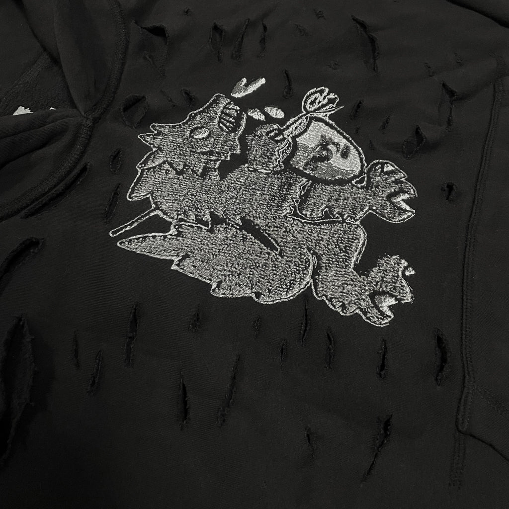 ARMORY OVERSIZED HOODIE (DISTRESSED)