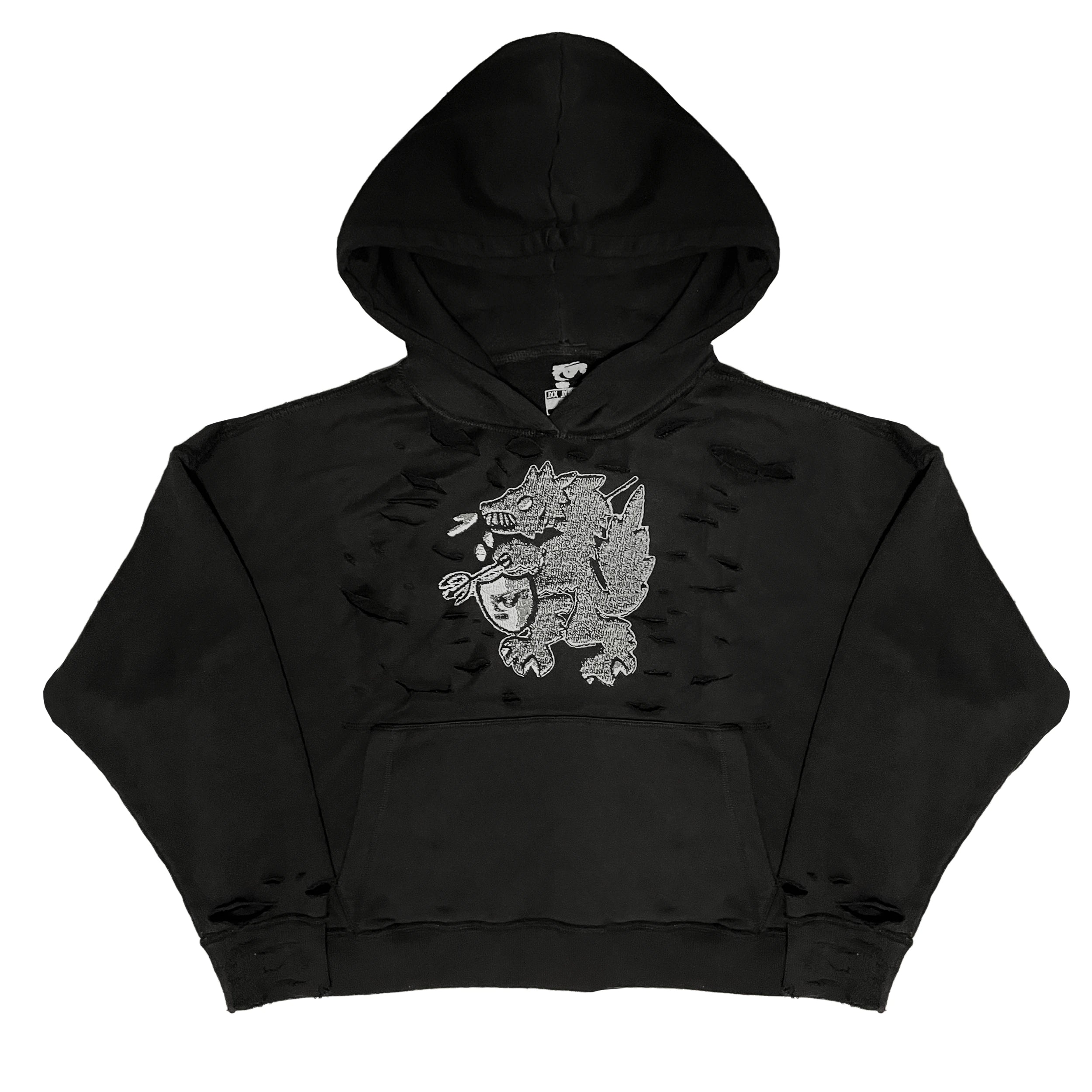 ARMORY OVERSIZED HOODIE (DISTRESSED)