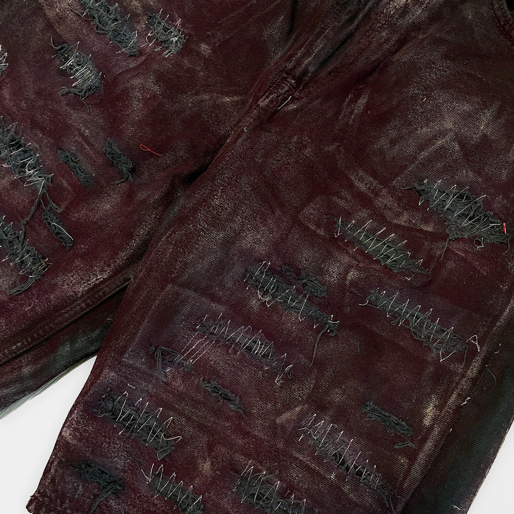 VANNI BAGGY WAXED JORTS (1/1)