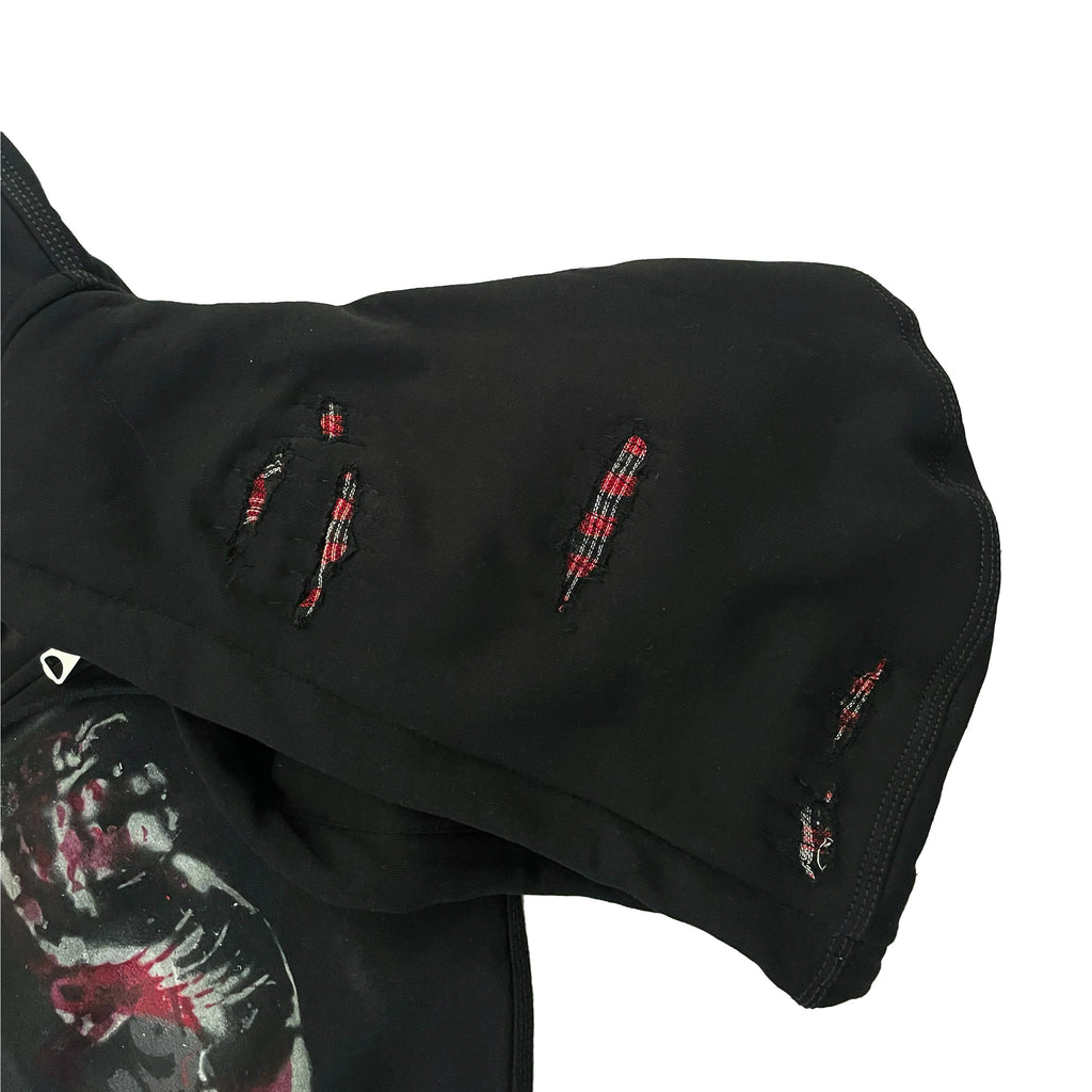 "LONZA" DOUBLE ZIP OVERSIZED HOODIE
