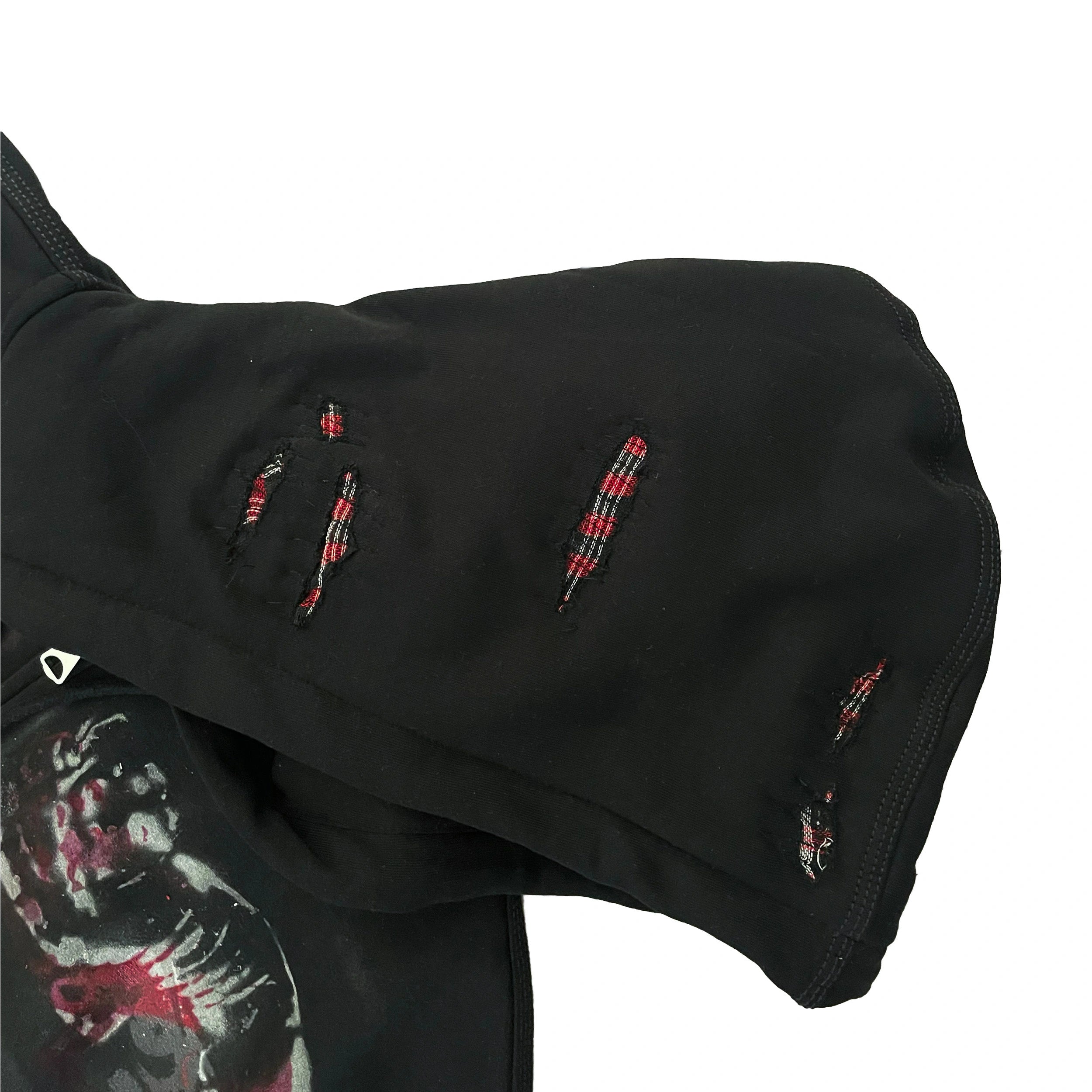 "LONZA" DOUBLE ZIP OVERSIZED HOODIE