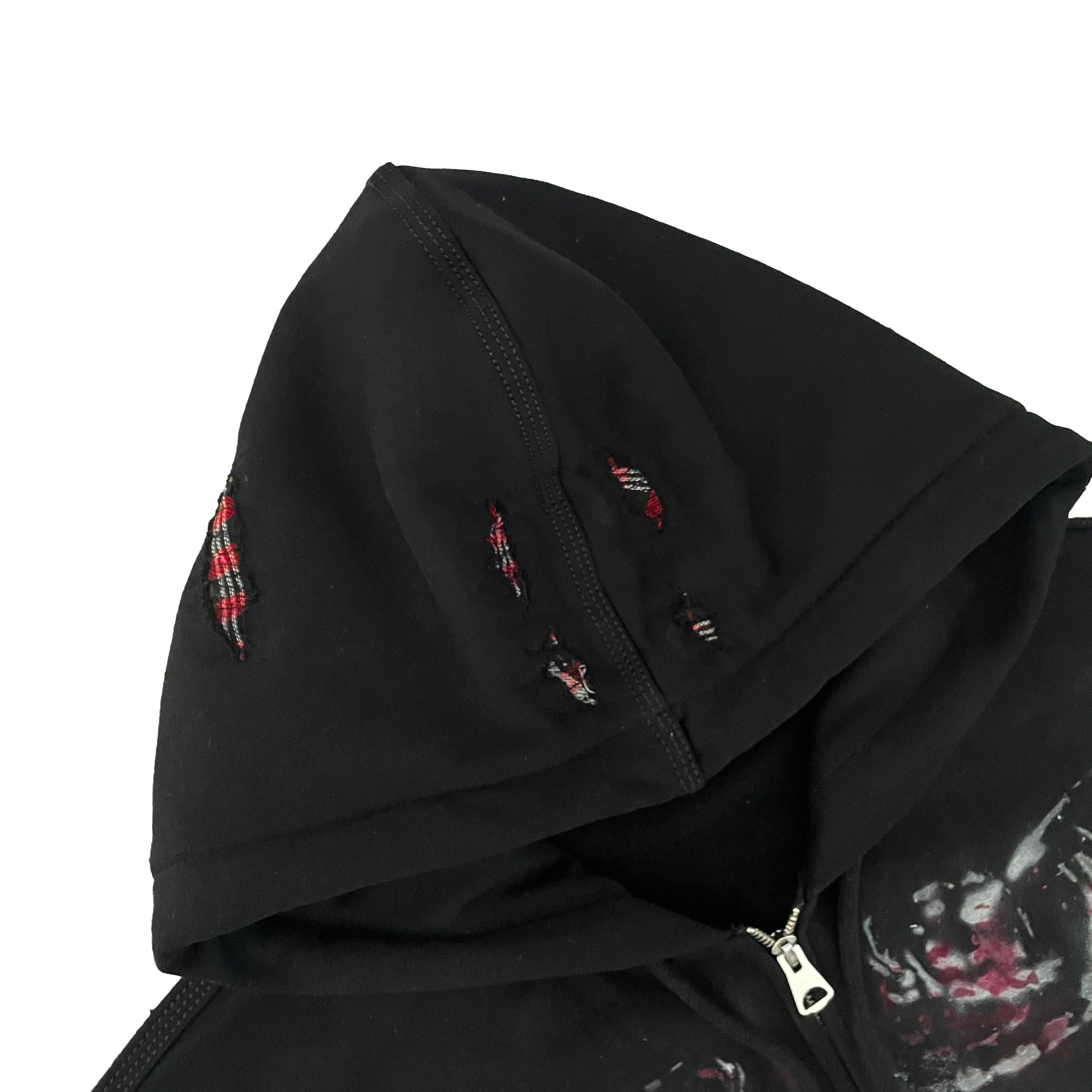 "LONZA" DOUBLE ZIP OVERSIZED HOODIE