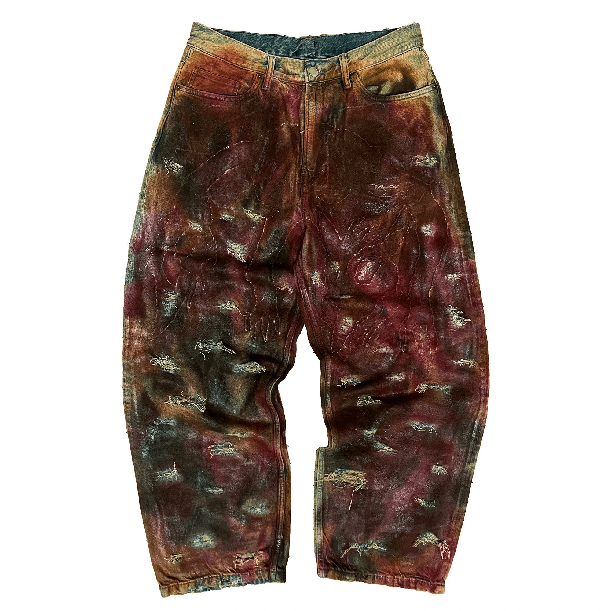 ROTTEN FOX WAXED JEANS (1/1)