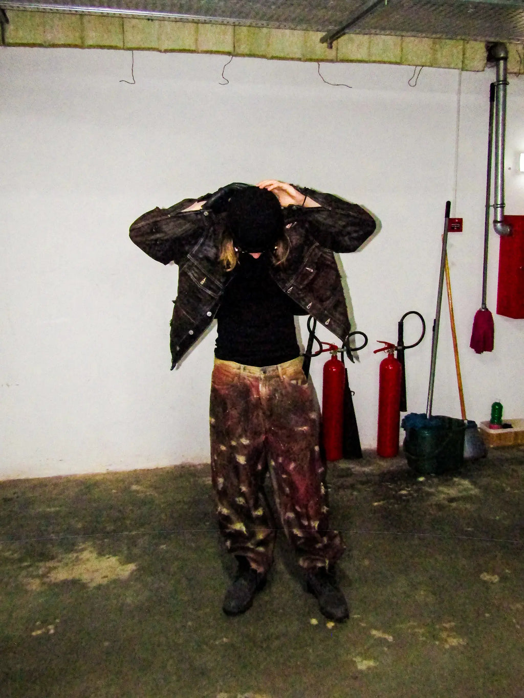ROTTEN FOX WAXED JEANS (1/1)