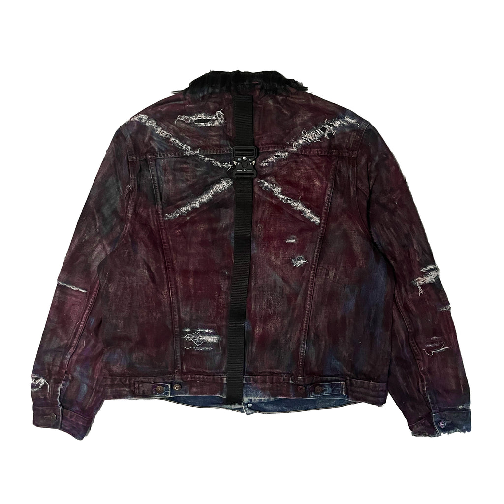 VANNI WAXED DENIM JACKET (1/1)