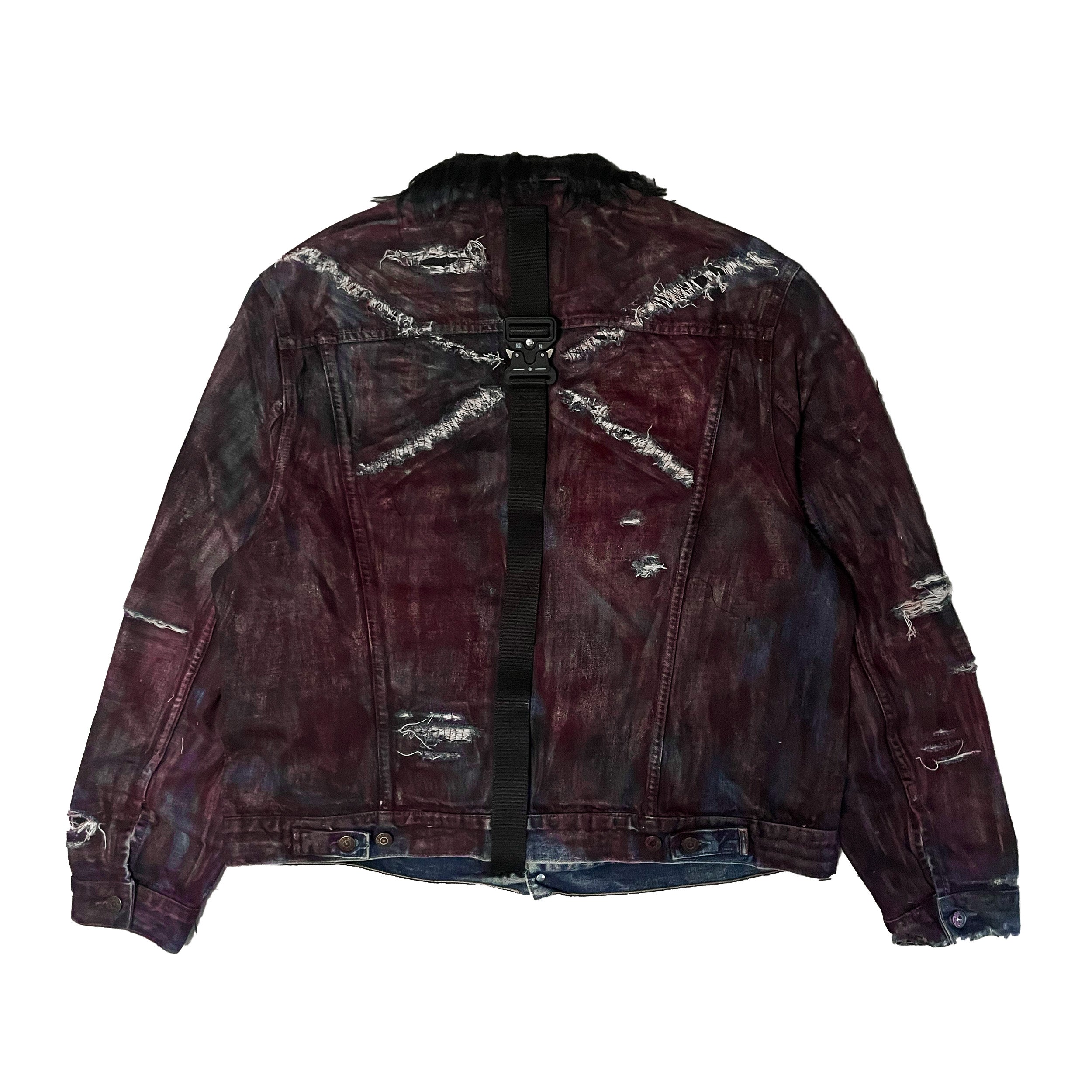 VANNI WAXED DENIM JACKET (1/1)