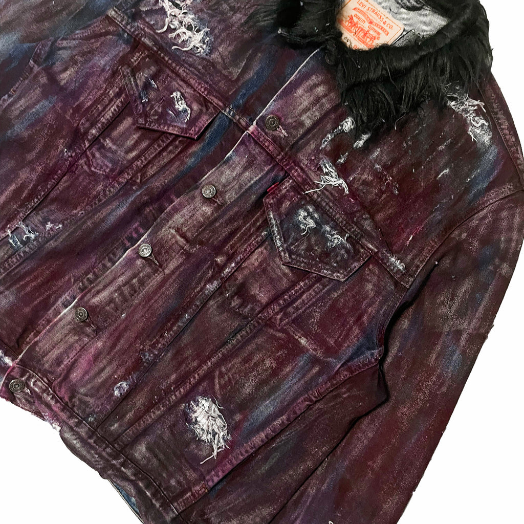 VANNI WAXED DENIM JACKET (1/1)