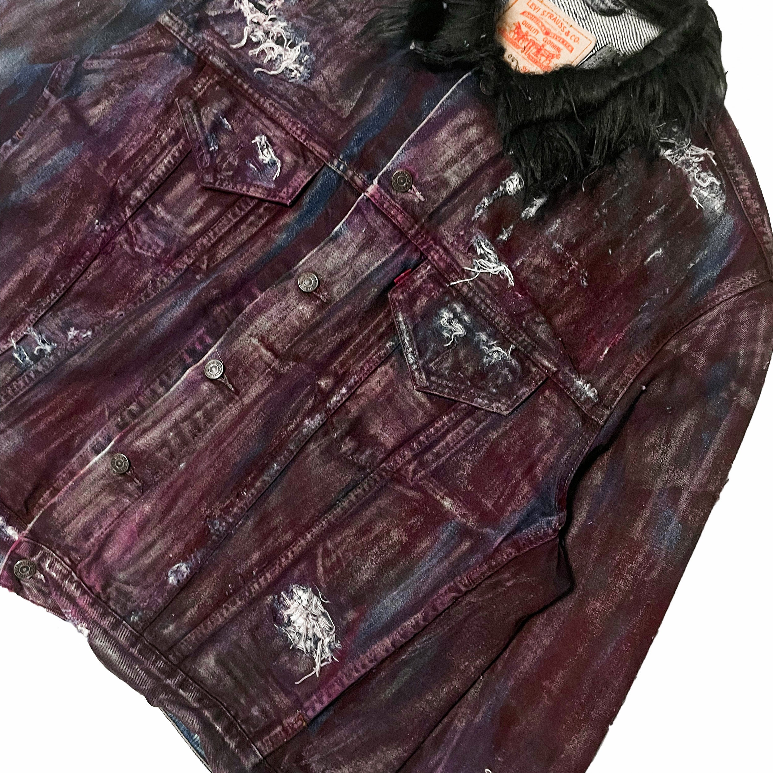 VANNI WAXED DENIM JACKET (1/1)