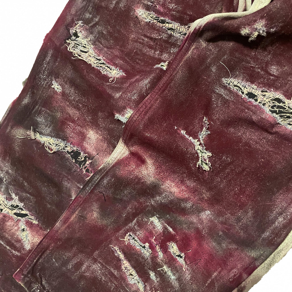 VANNI BAGGY WAXED JEANS (1/1)