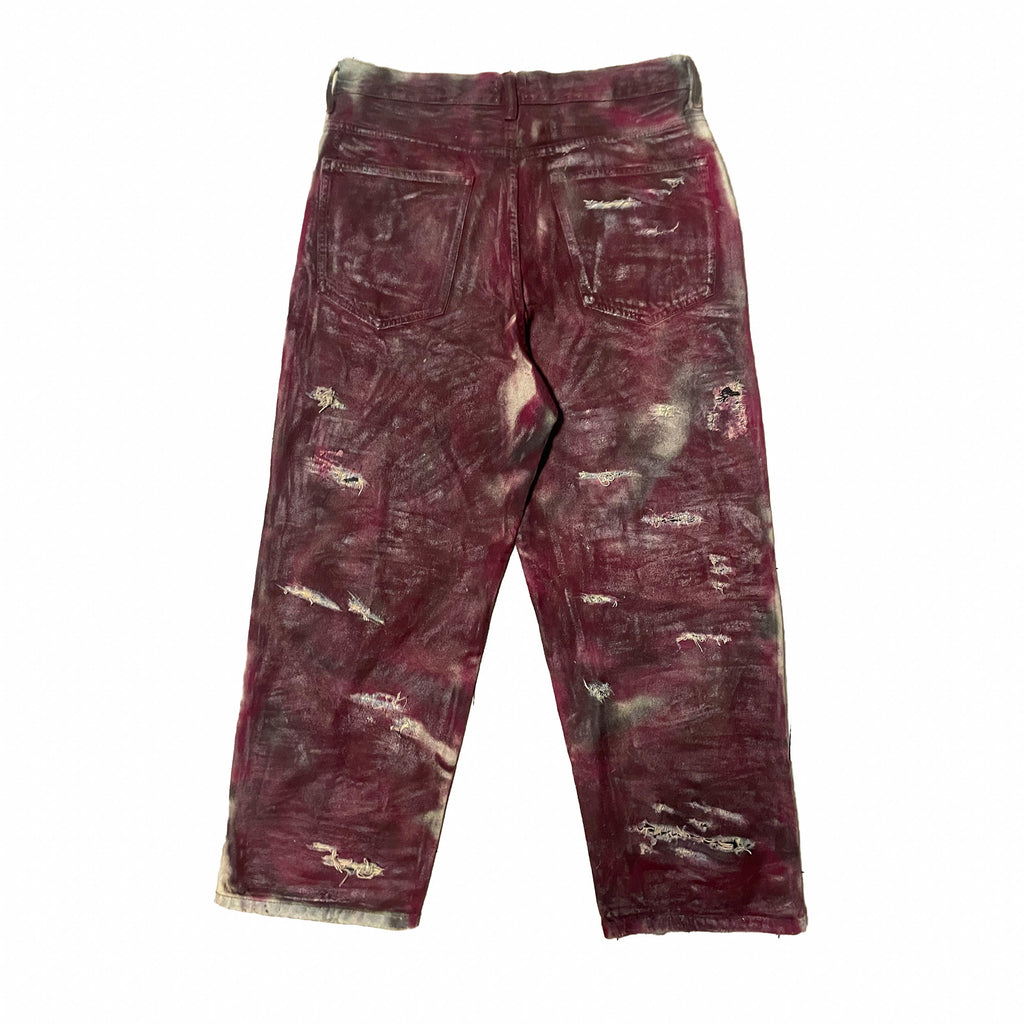 VANNI BAGGY WAXED JEANS (1/1)