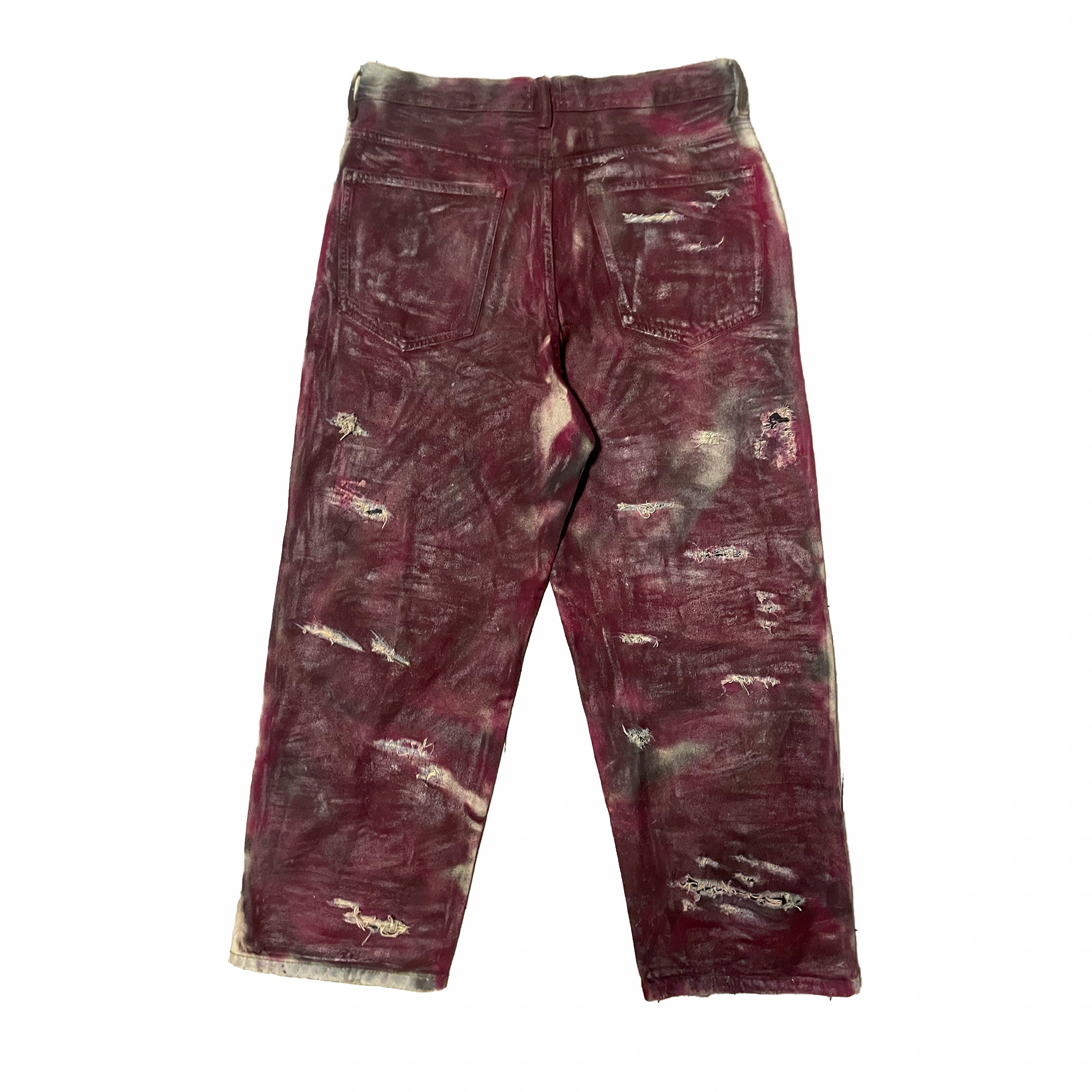 VANNI BAGGY WAXED JEANS (1/1)