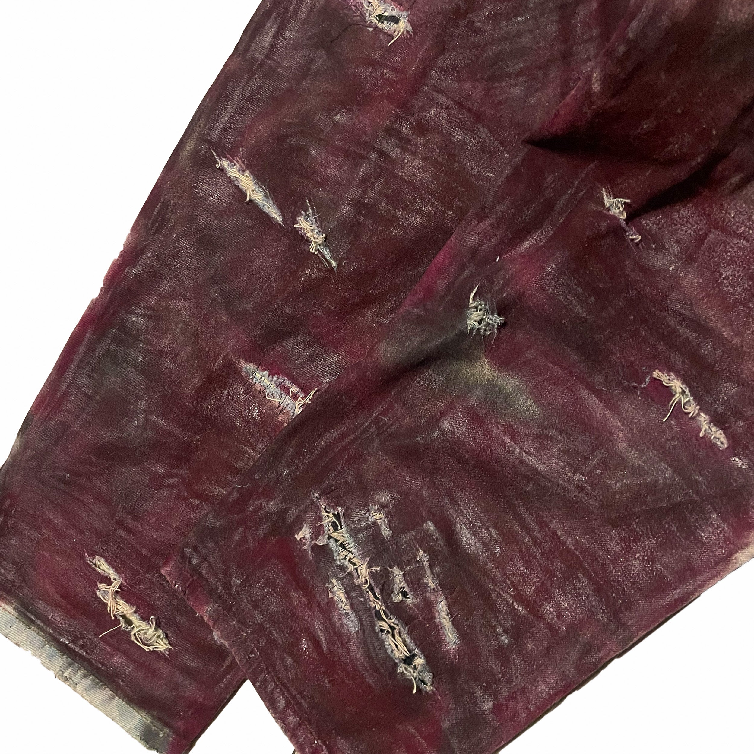 VANNI BAGGY WAXED JEANS (1/1)