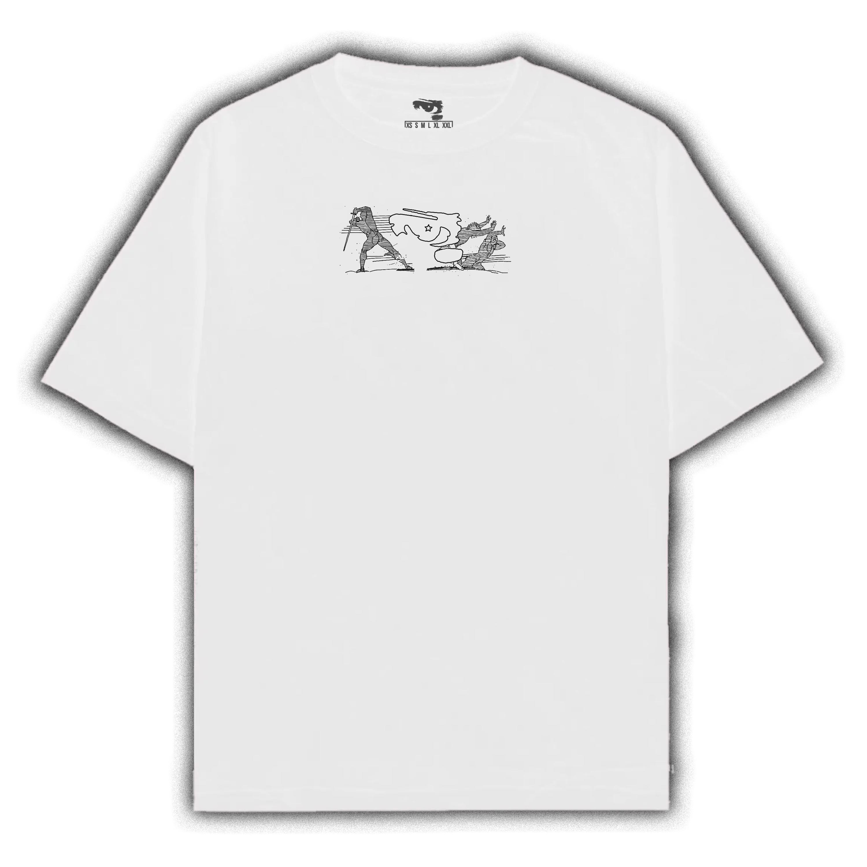 OVERSIZED PANDEMONIUM WARDENS TEE