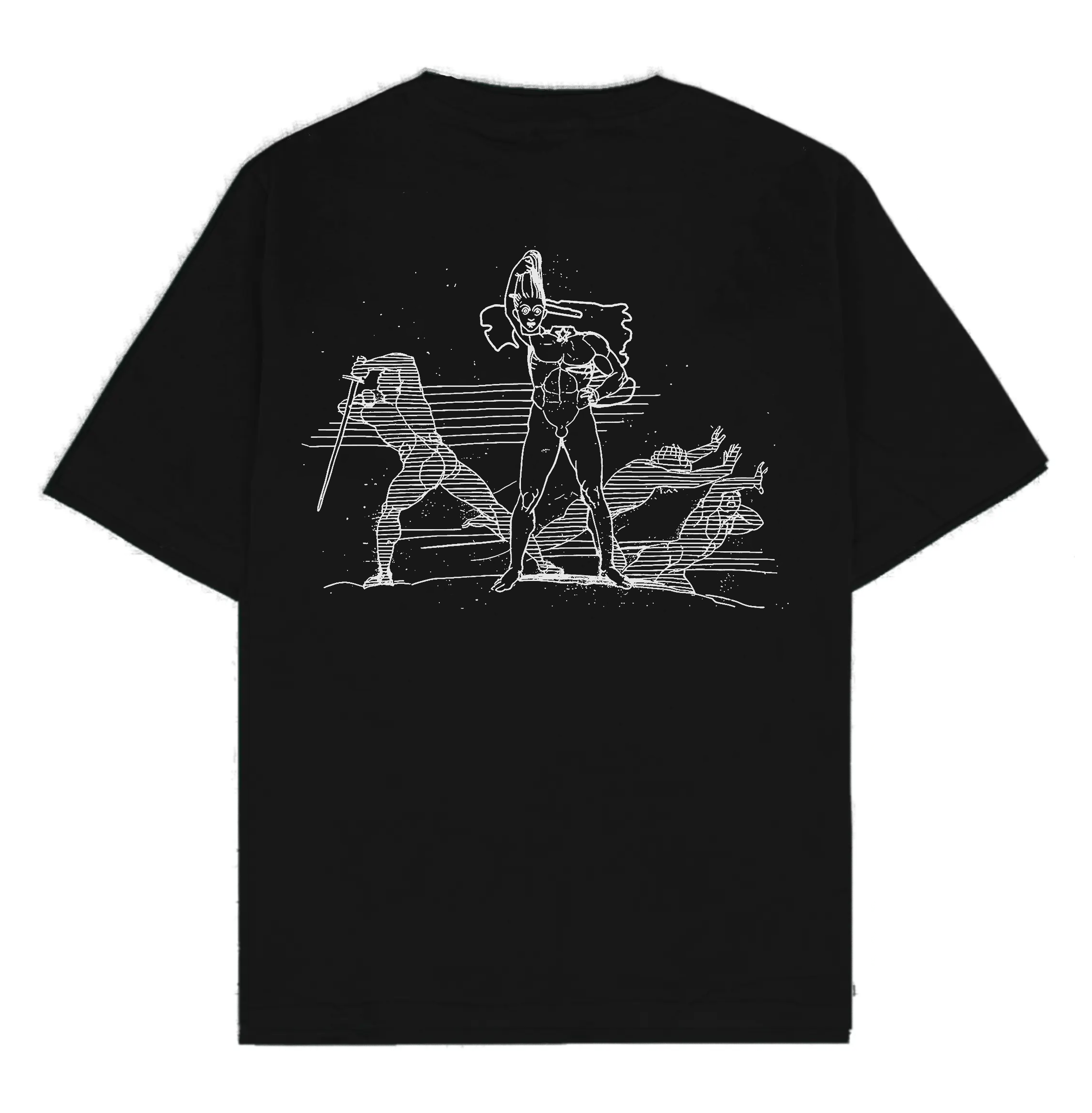 OVERSIZED PANDEMONIUM WARDENS TEE