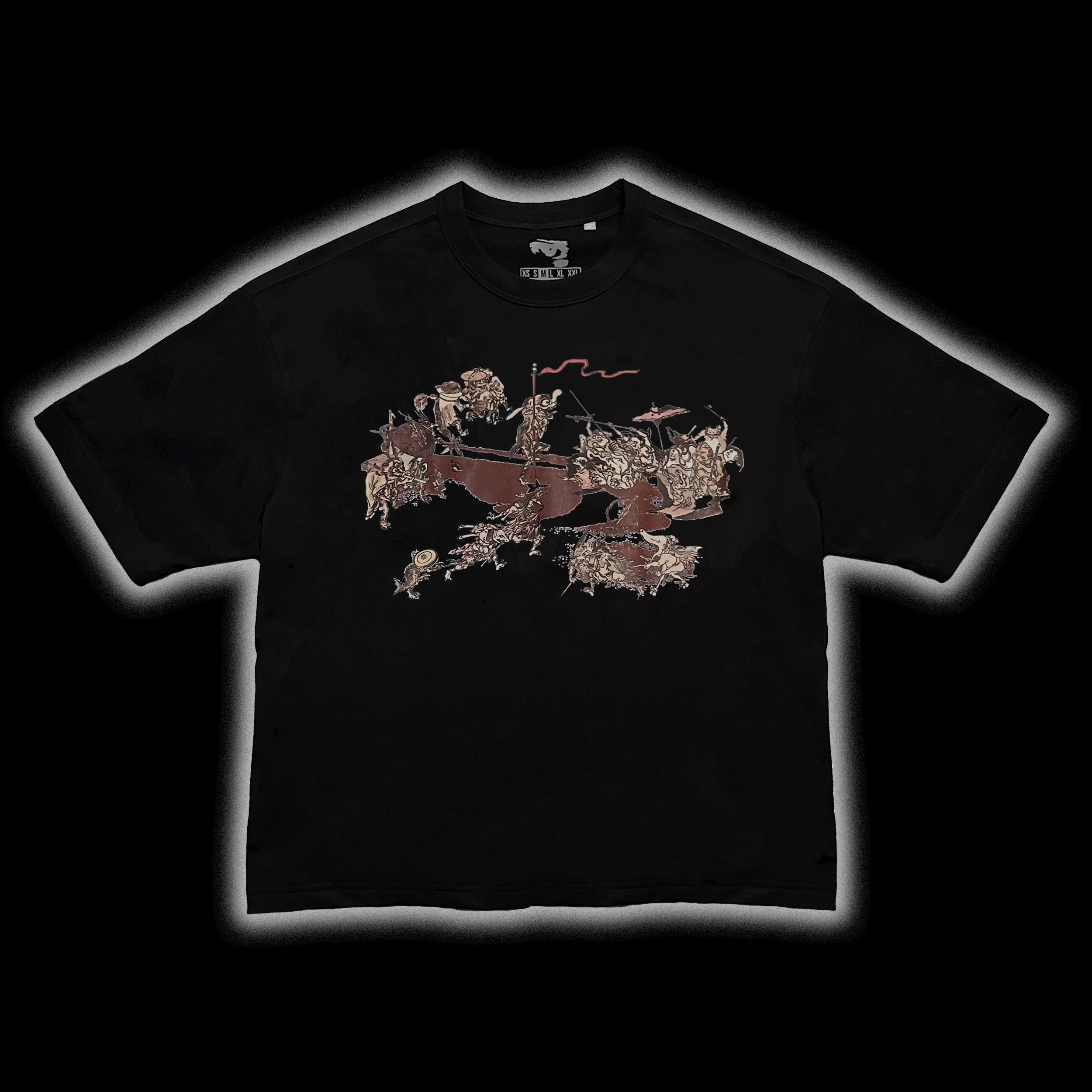 ZUKUSHI WAR BOXY TEE