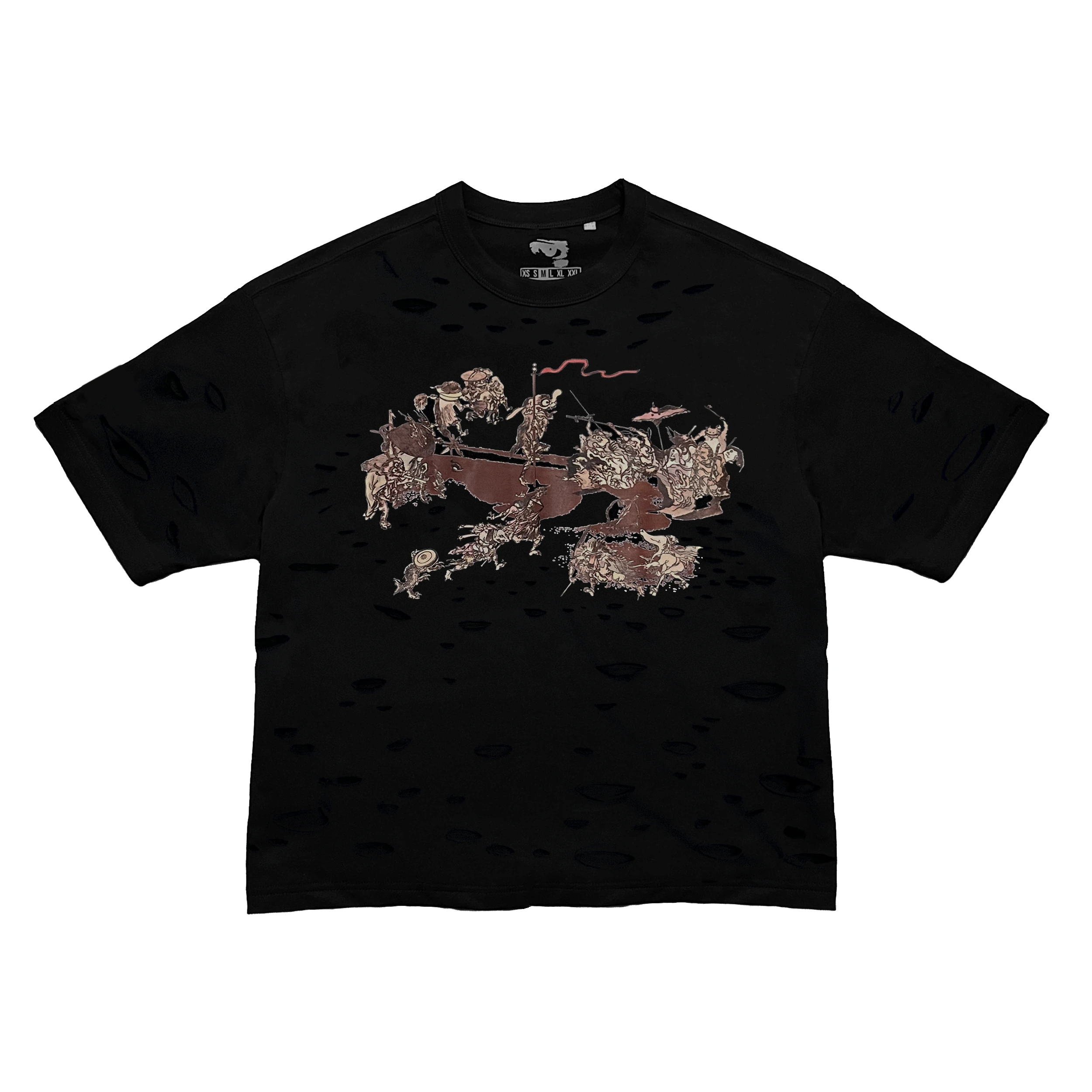 ZUKUSHI WAR BOXY TEE