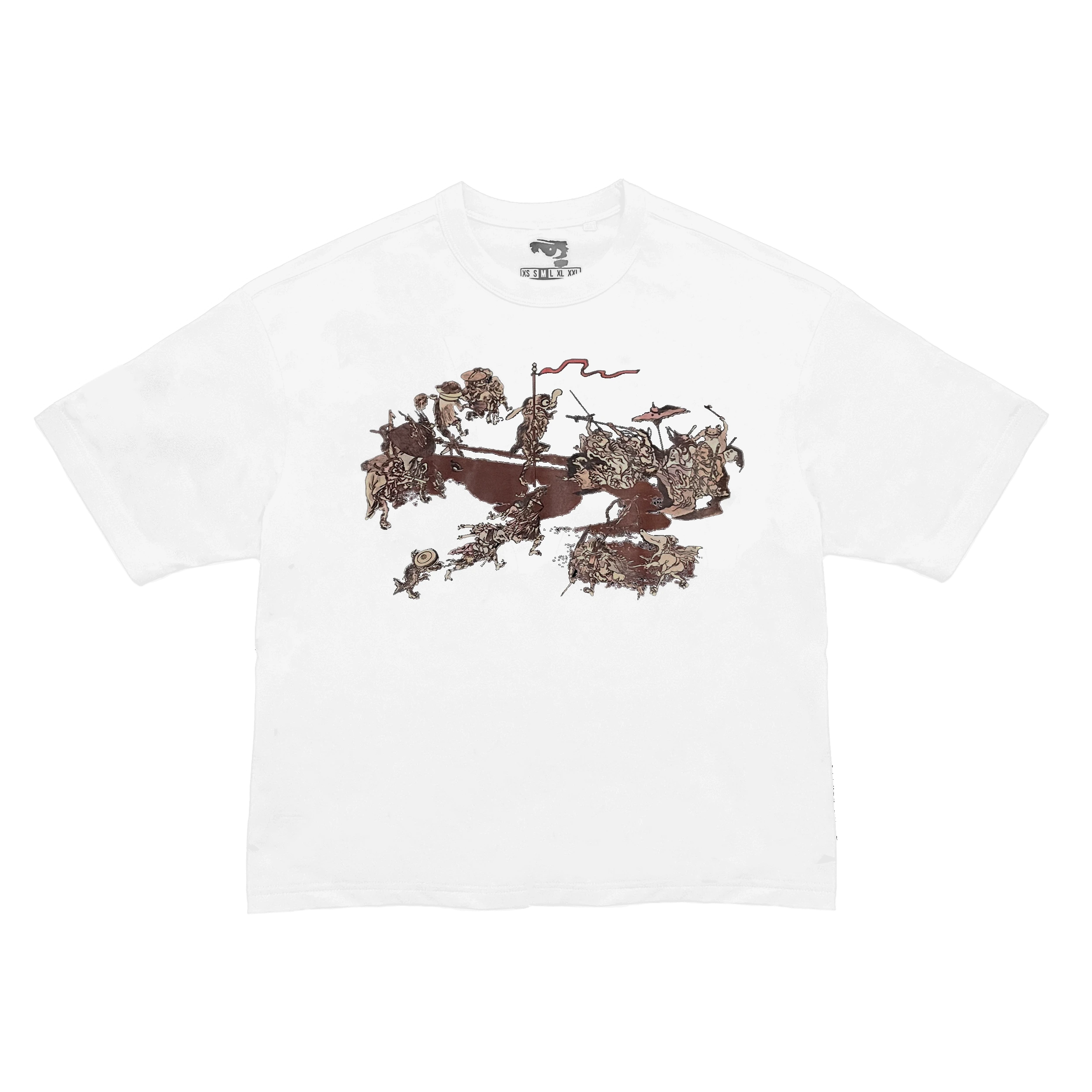ZUKUSHI WAR BOXY TEE