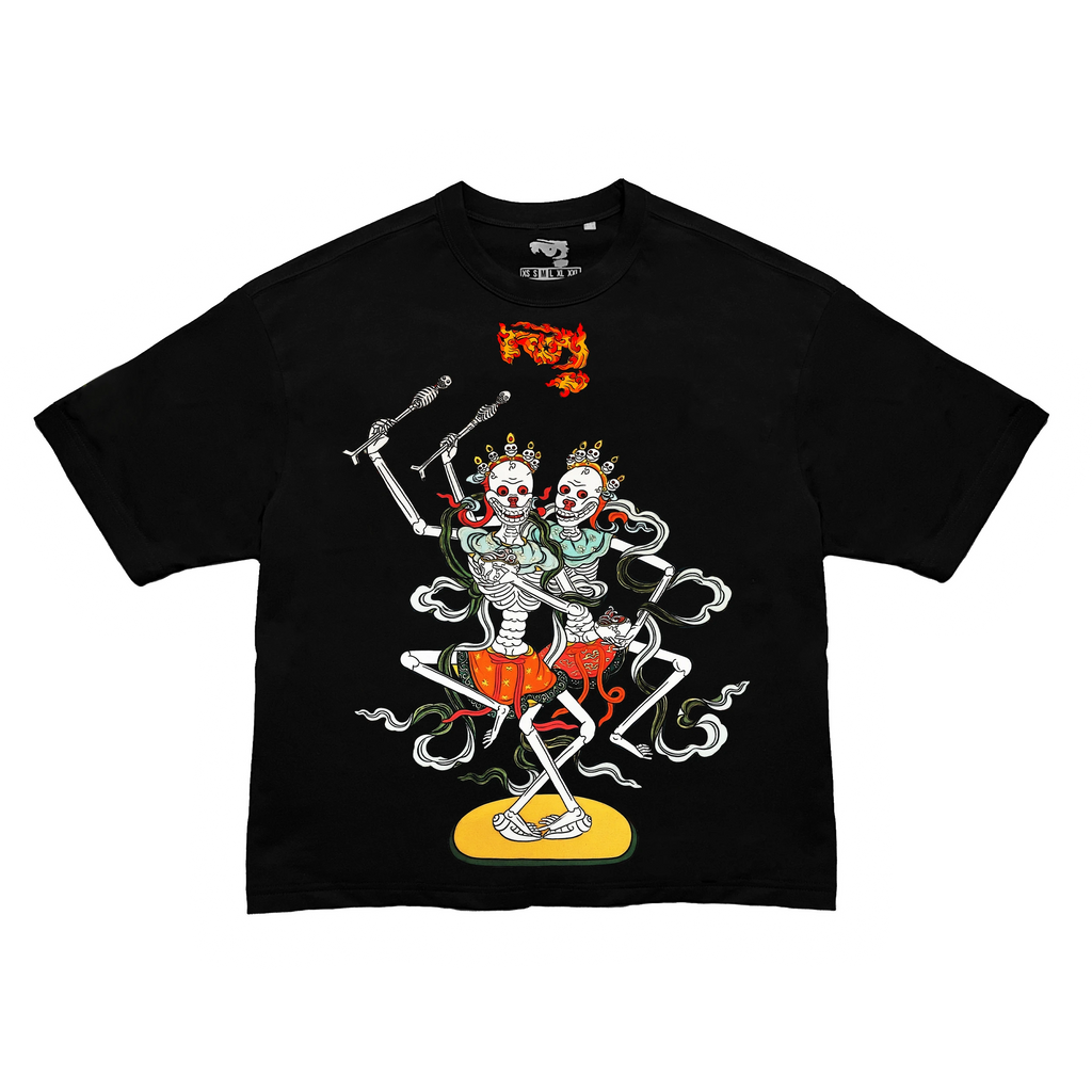 SL33PY CITIPATI unisex boxy fit T-shirt in 190GSM organic cotton –  streetwear by sl33py clothing brand