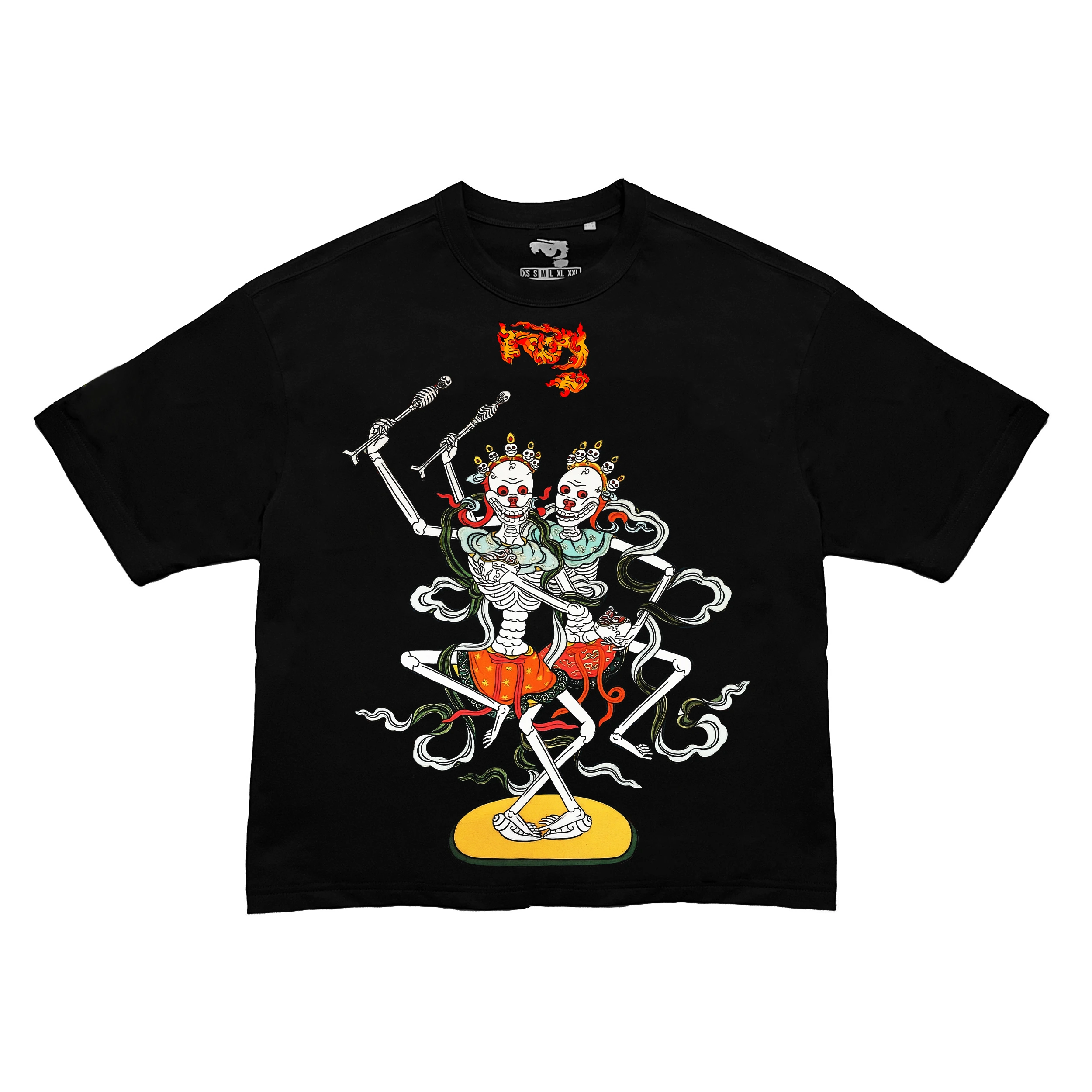 SL33PY CITIPATI unisex boxy fit T-shirt in 190GSM organic cotton –  streetwear by sl33py clothing brand