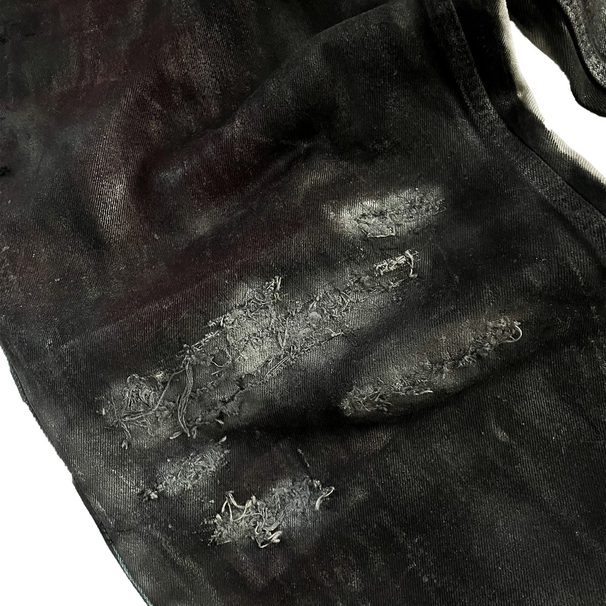 "JACK" WAXED BAGGY JEANS (1/1)