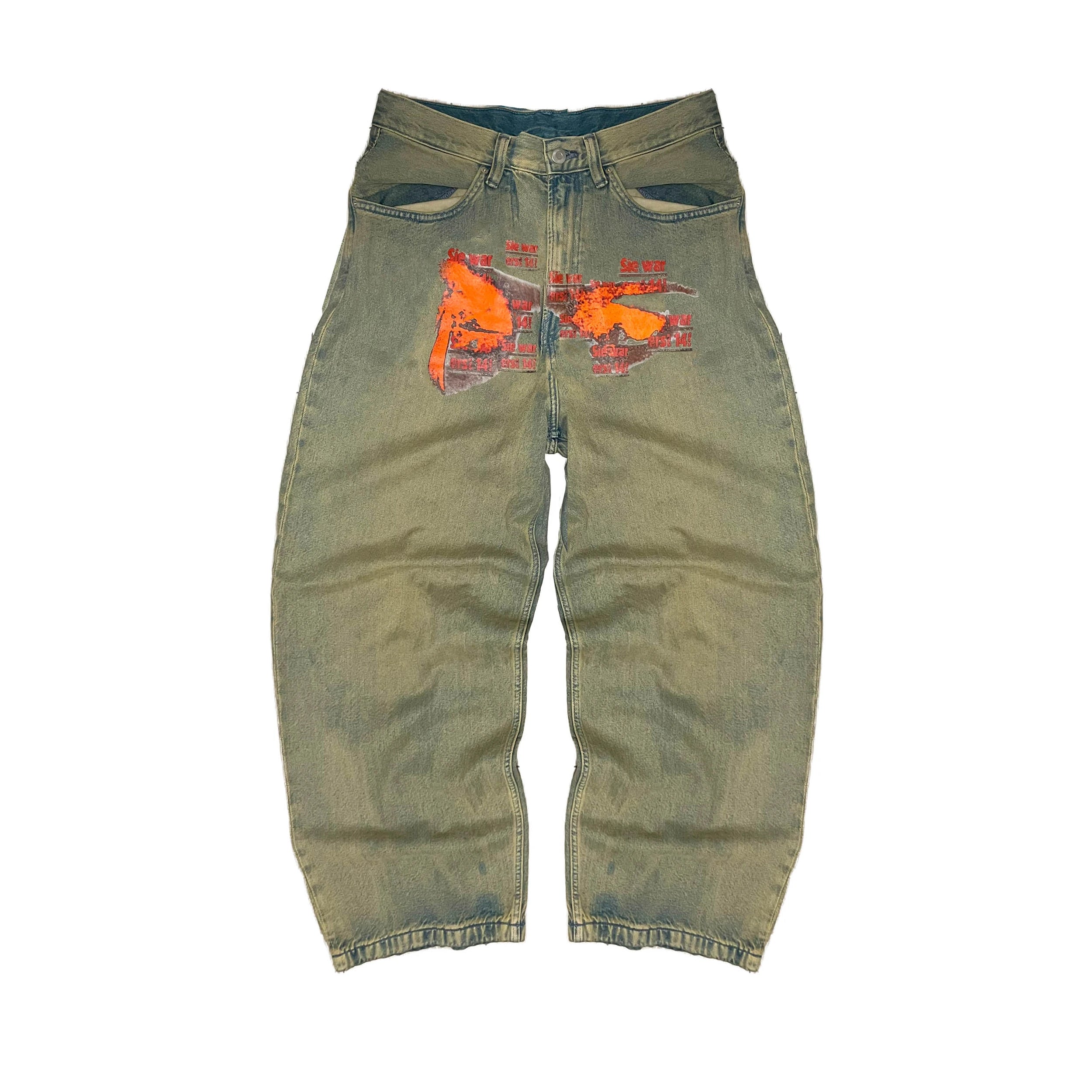 SIE WAR 2 SUPER BAGGY JEANS