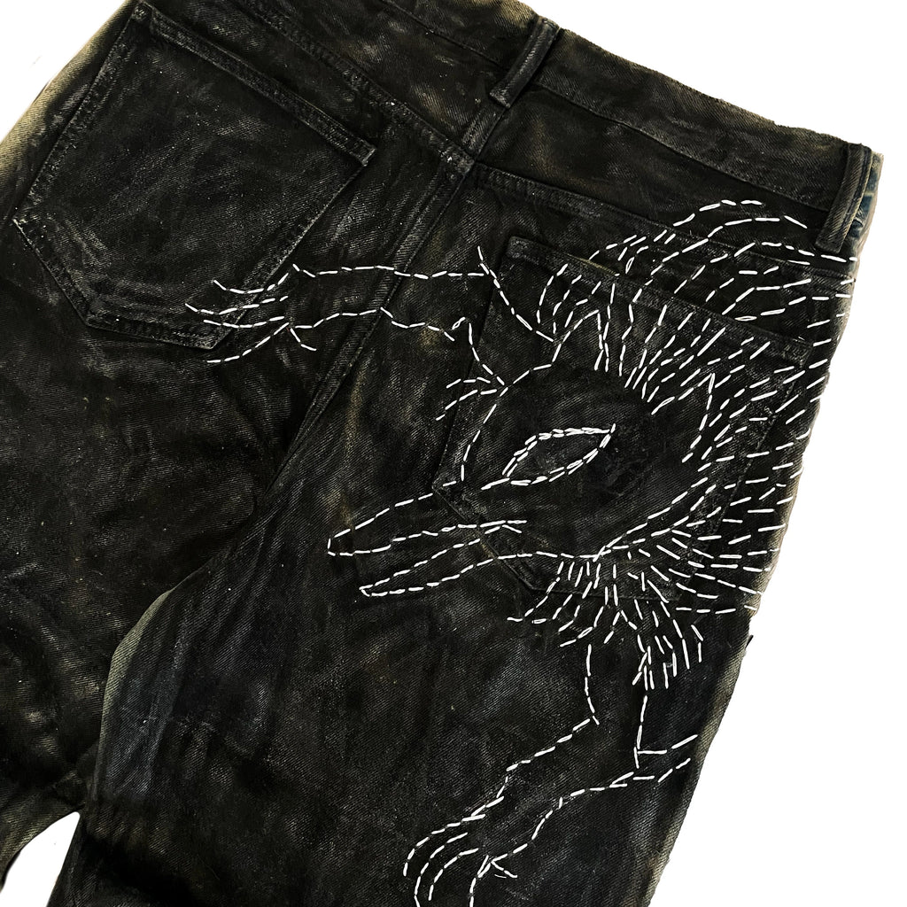 MANTICORE WAXED JEANS (1/1)