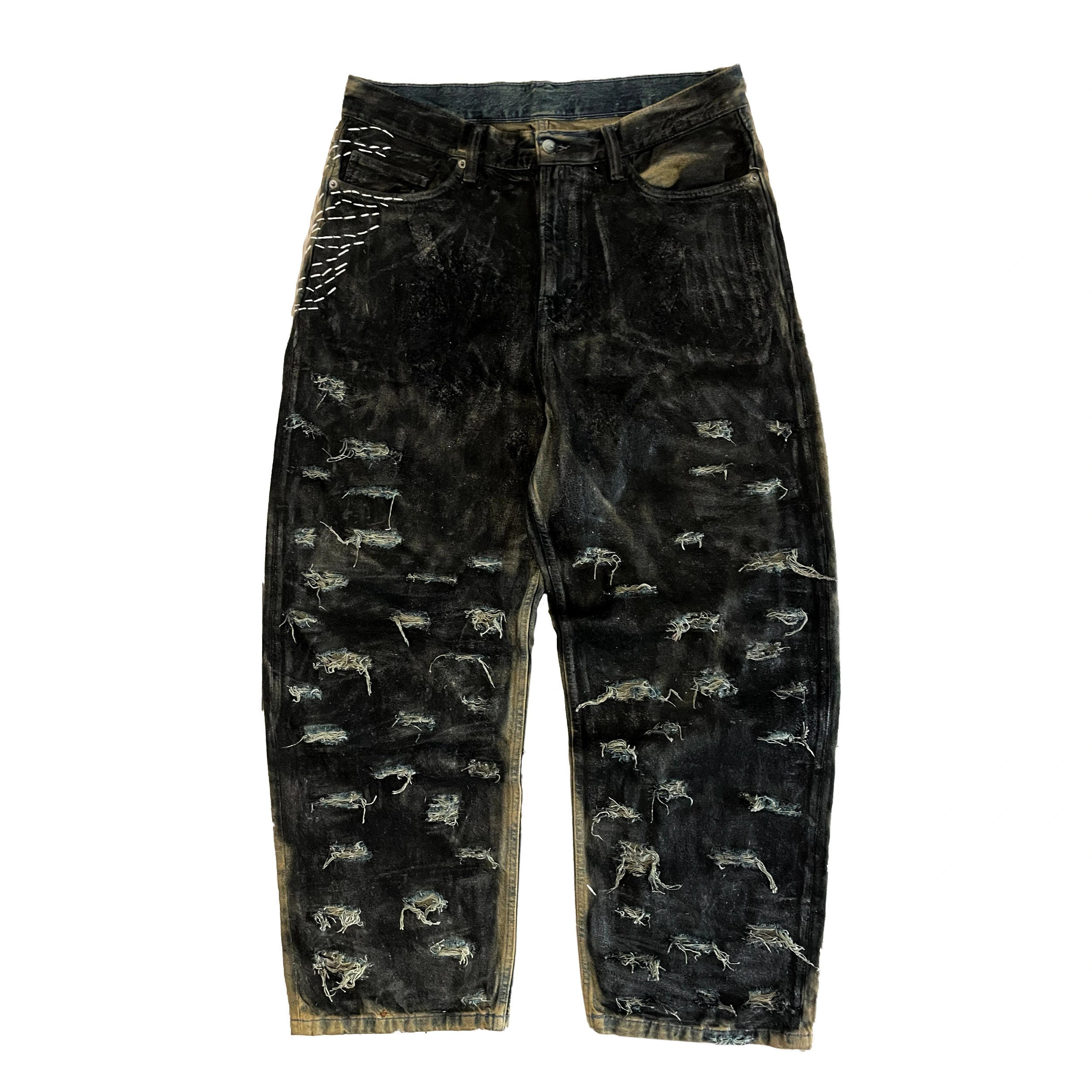 MANTICORE WAXED JEANS (1/1)