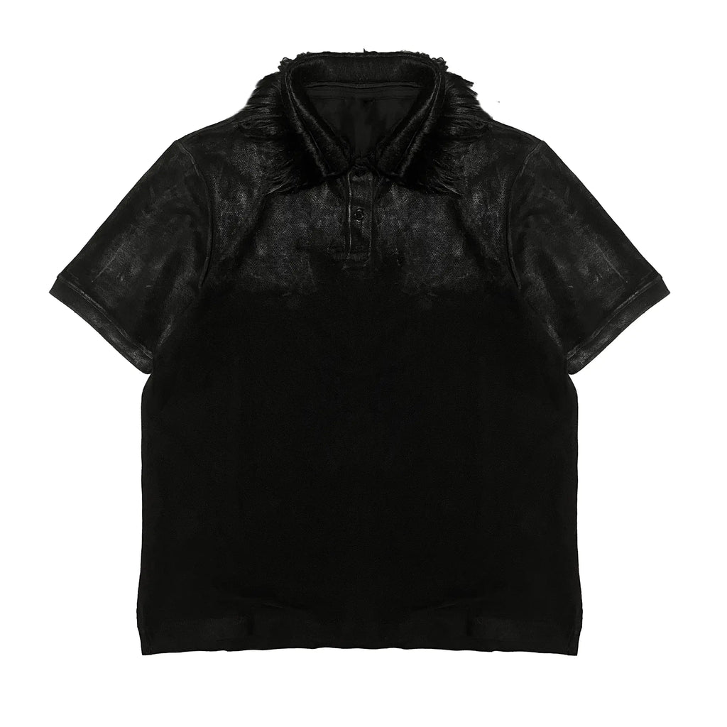 BIG BAD WOLF POLO TEE (WAXED)