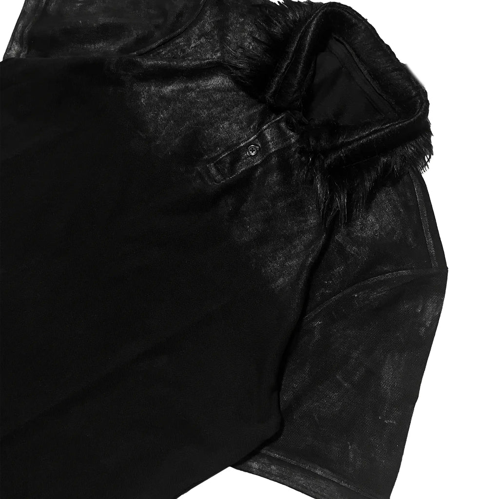 BIG BAD WOLF POLO TEE (WAXED)