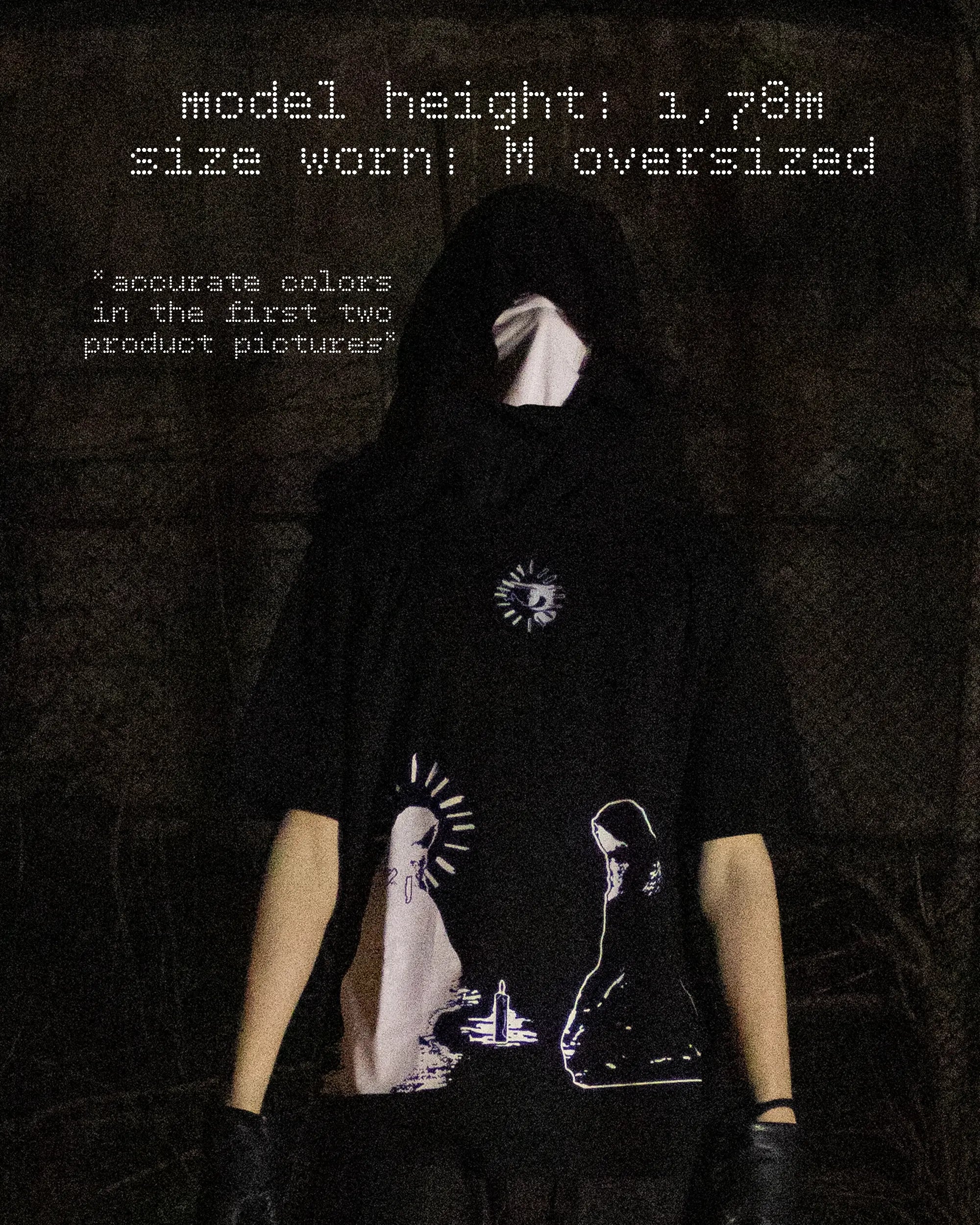 OVERSIZED OCCULTIST TEE (BLACK)