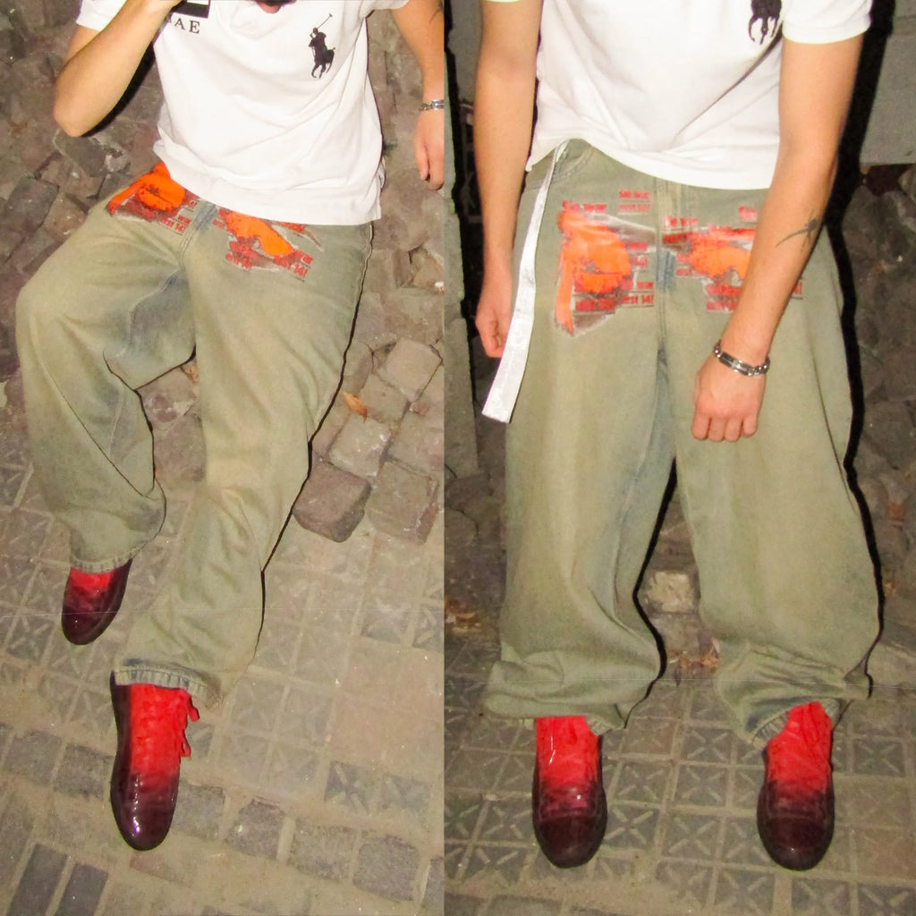 SIE WAR 2 SUPER BAGGY JEANS