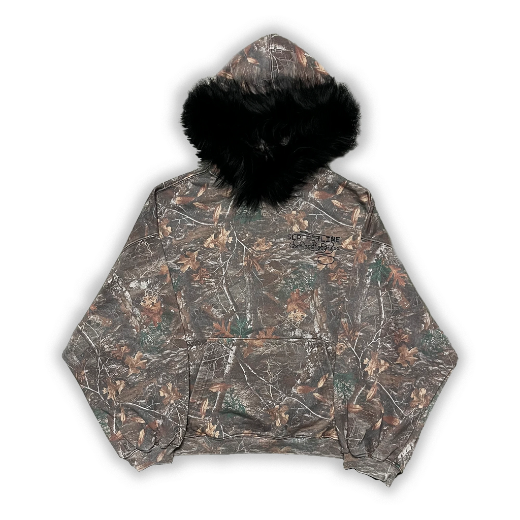 SLP HOTLINE FUR HOODIE heavyweight fleece hoodie by SL33PY — unisex streetwear sl33py.co