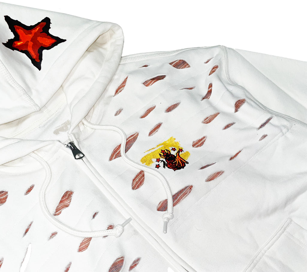 PROWLER DOUBLE ZIP OVERSIZED HOODIE