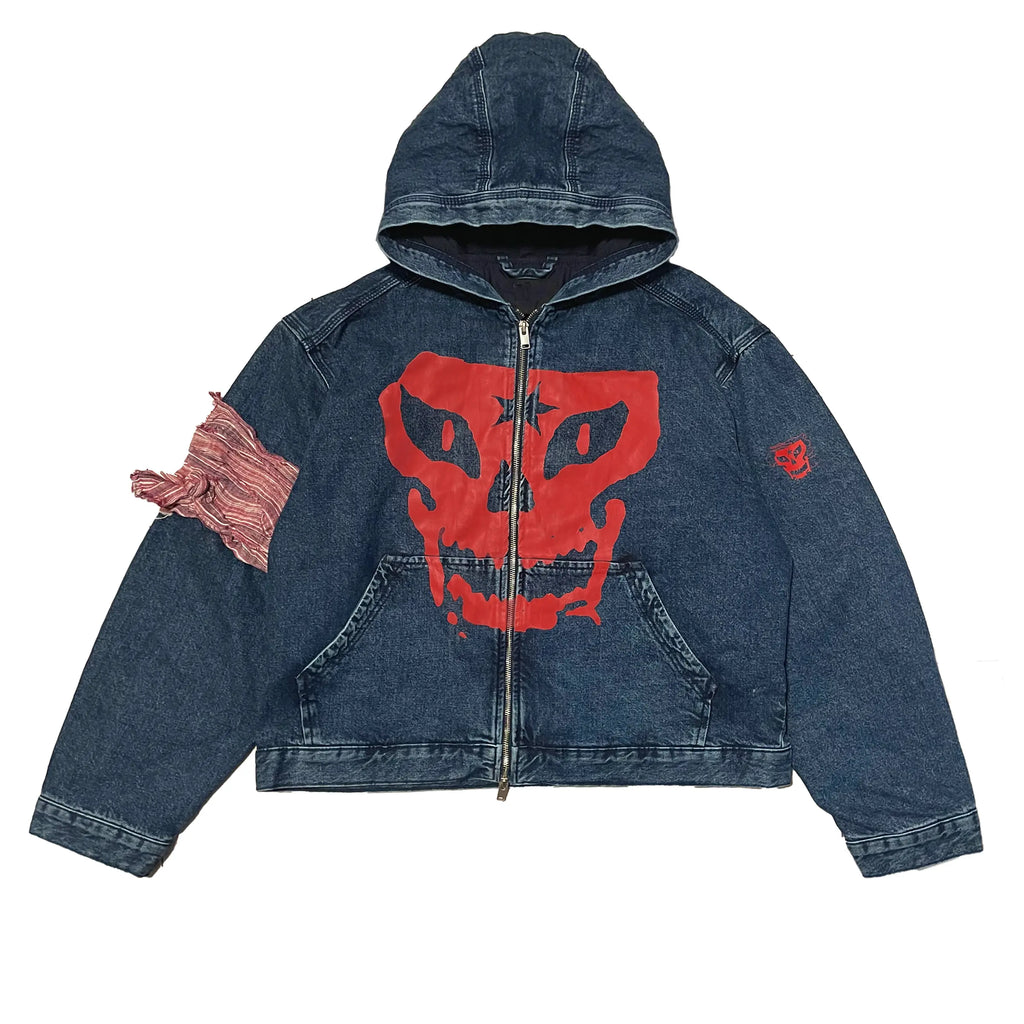 PMC SKULL UNIT DENIM JACKET