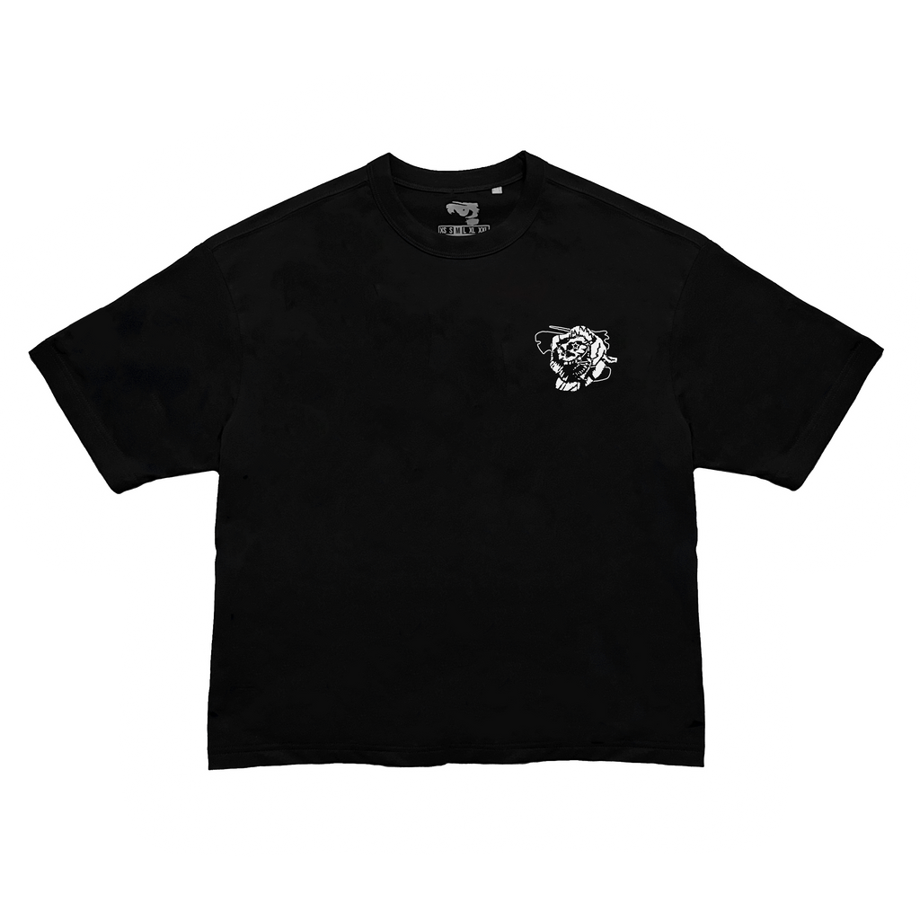 SUBROSA boxy fit T-shirt in 190GSM organic cotton by SL33PY — unisex minimalist streetwear
