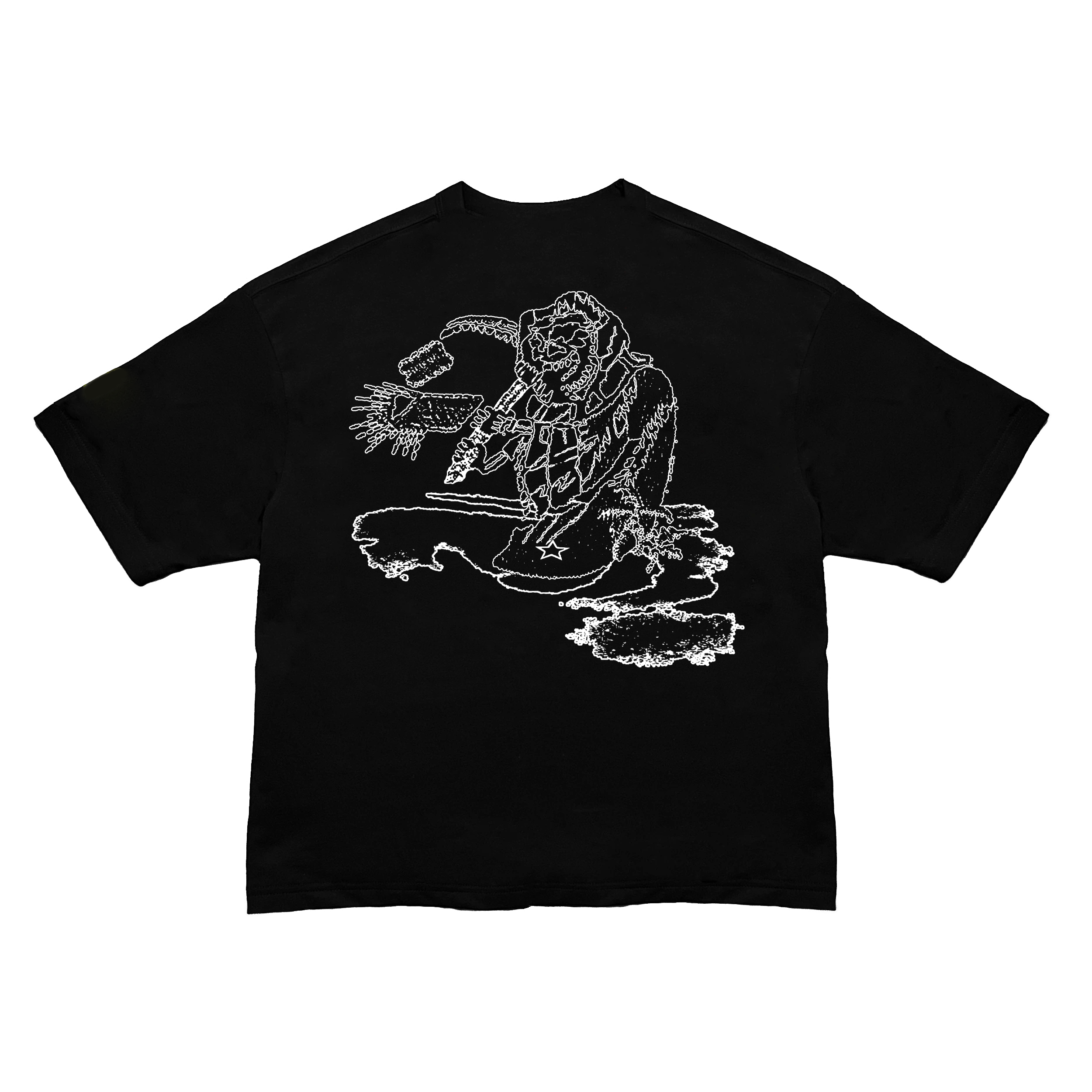 SUBROSA boxy fit T-shirt in 190GSM organic cotton by SL33PY — unisex minimalist streetwear
