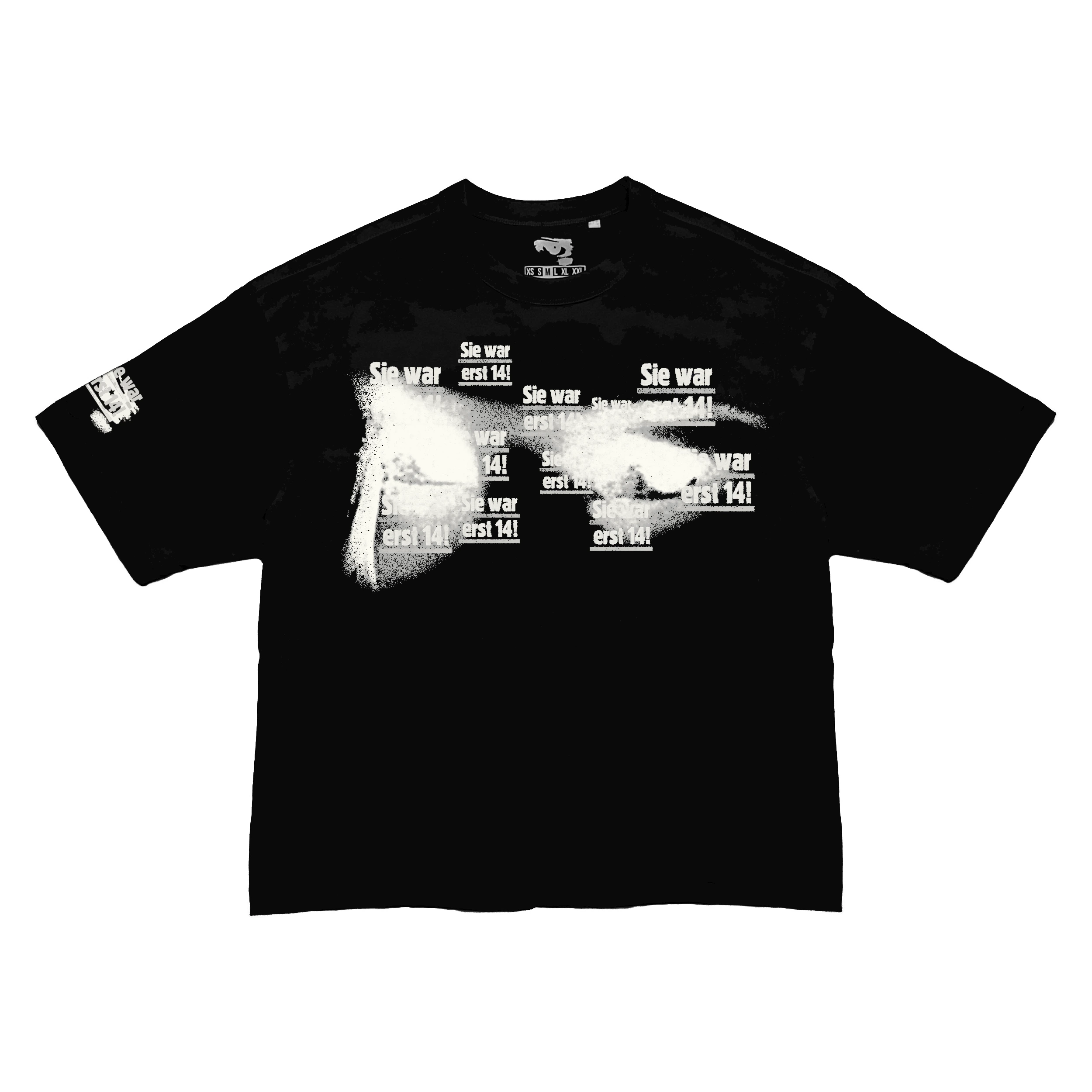 SL33PY ERST 14 unisex boxy fit T-shirt in 190GSM organic cotton –  streetwear by sl33py clothing brand