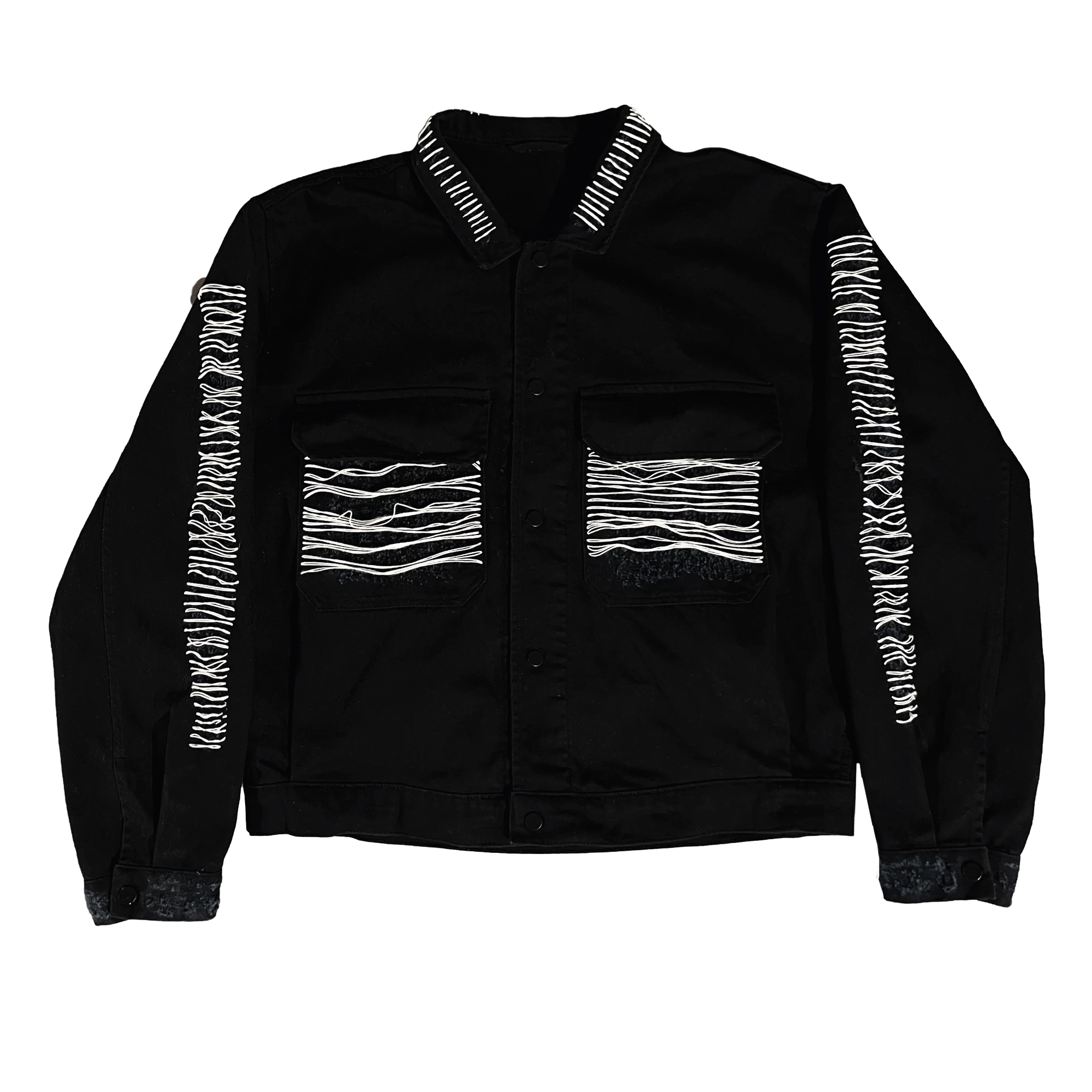 MENDED LACERATION JACKET