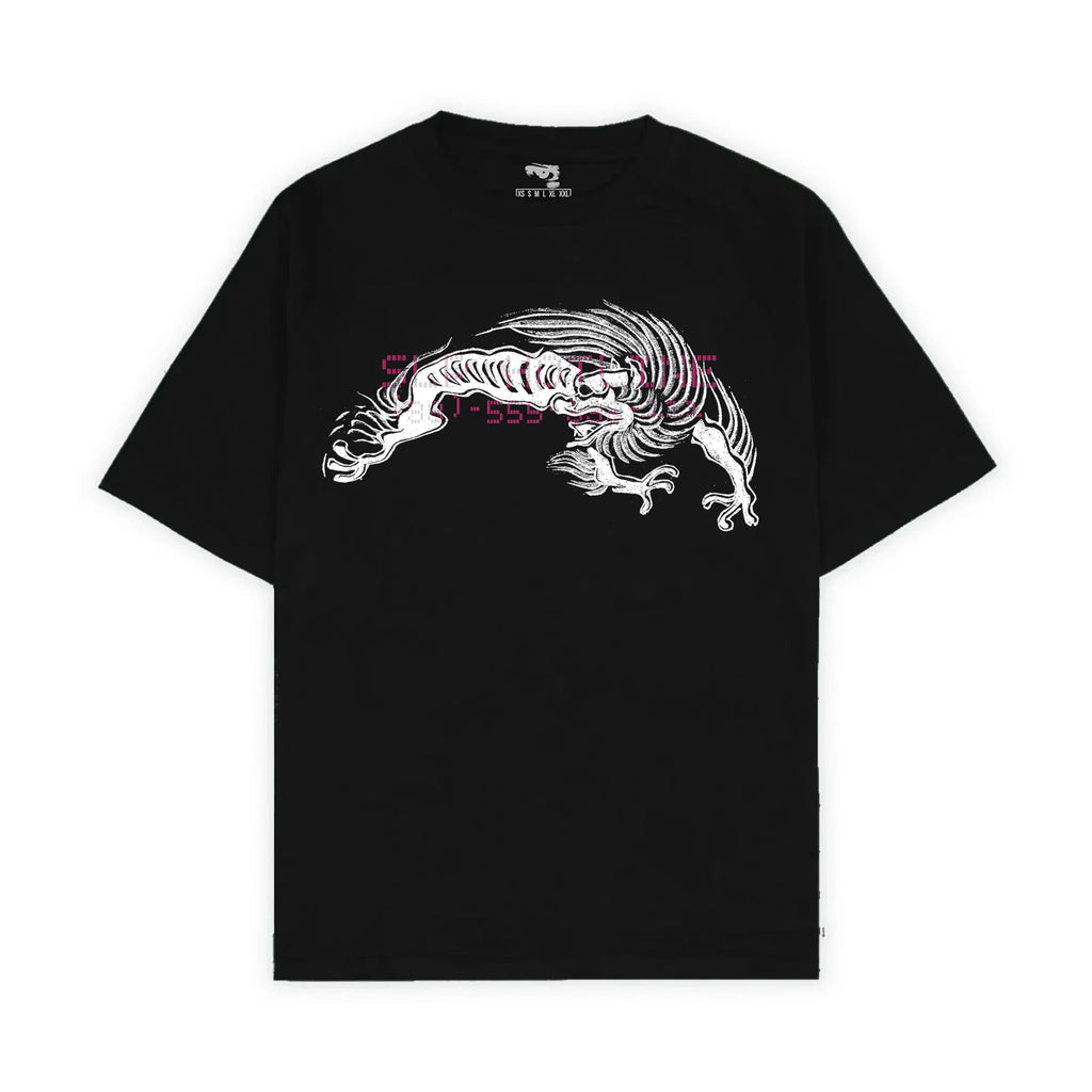 NO-ID RYU OVERSIZED TEE (BLACK)
