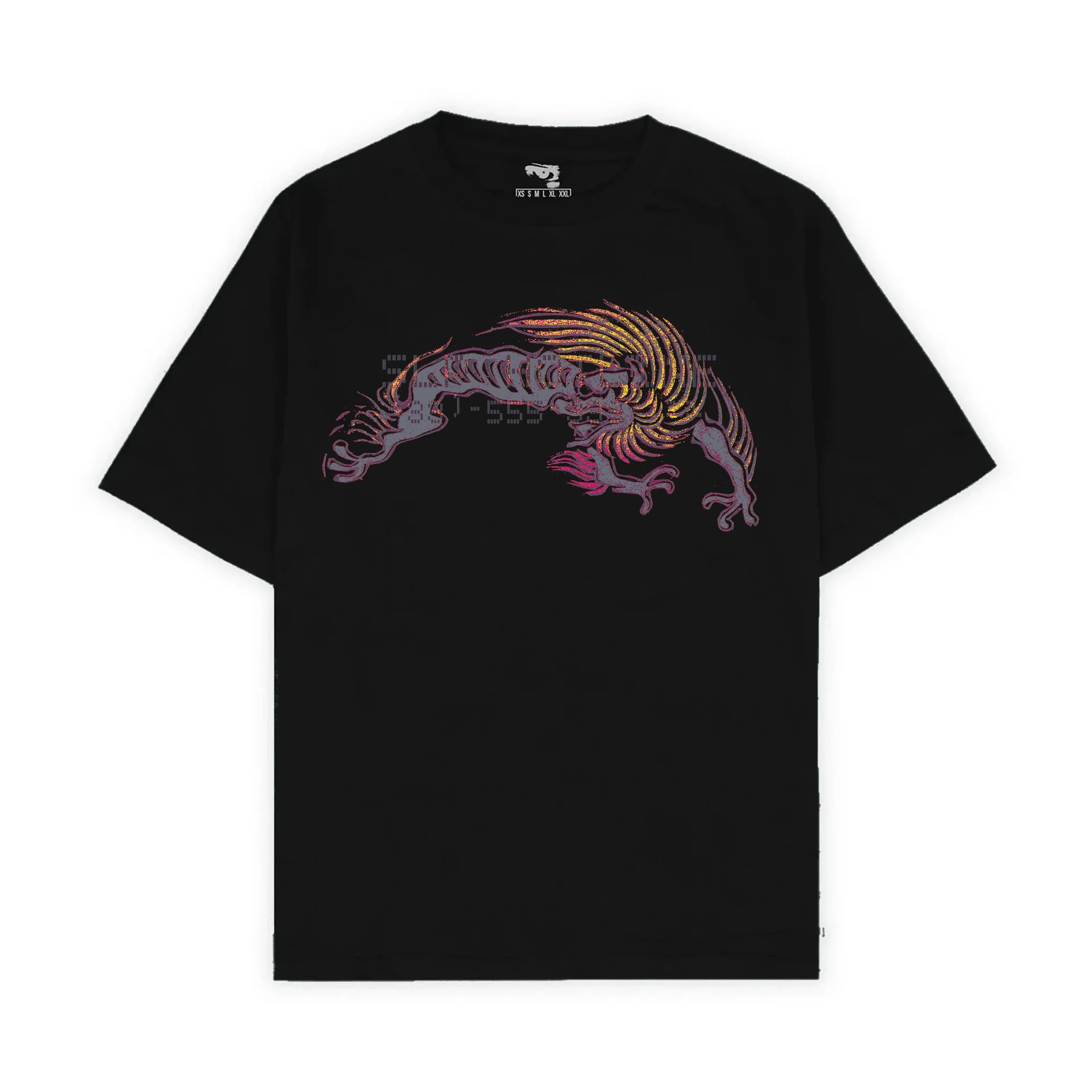 NO-ID RYU OVERSIZED TEE (BLACK)