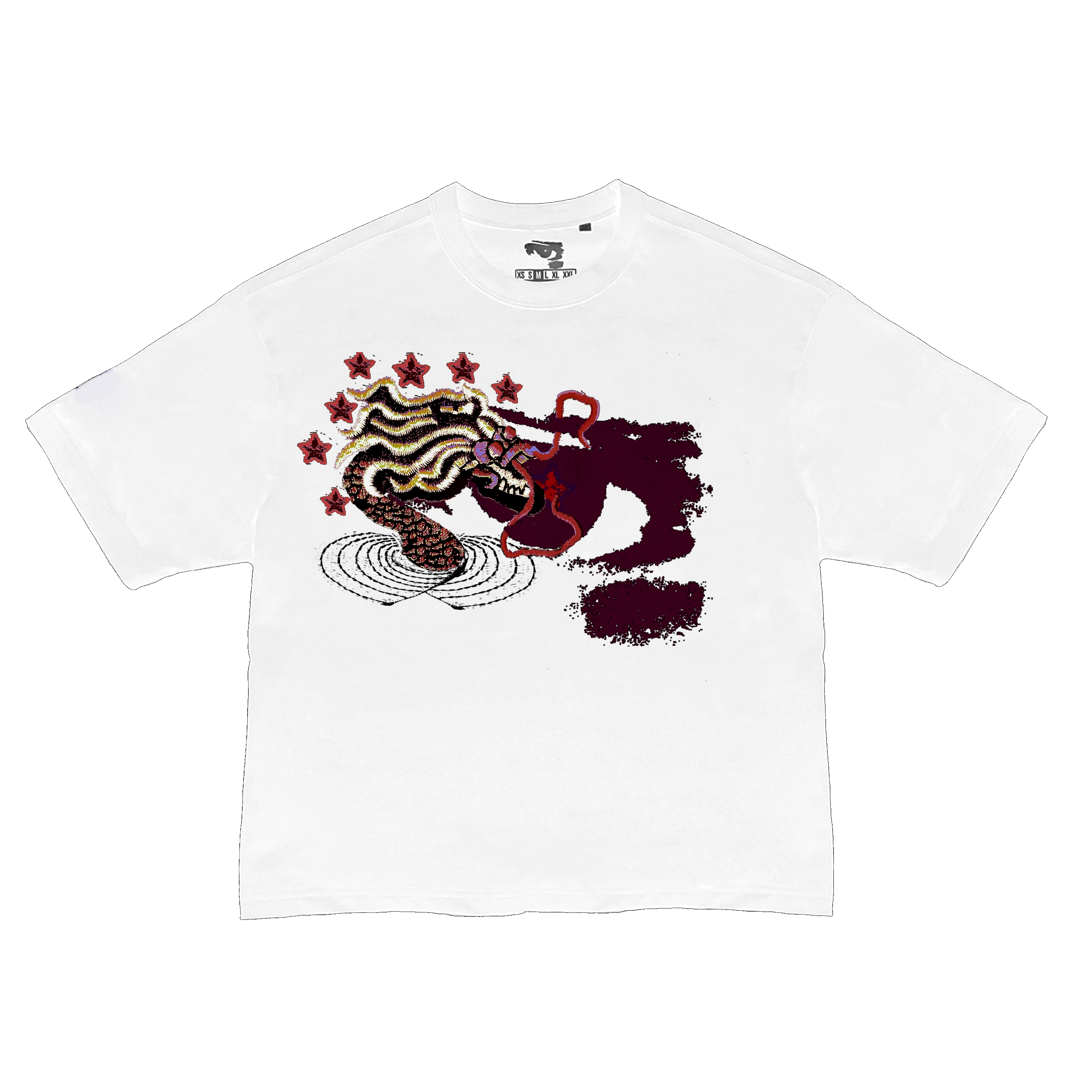 JARYU BOXY TEE (BURGUNDY)