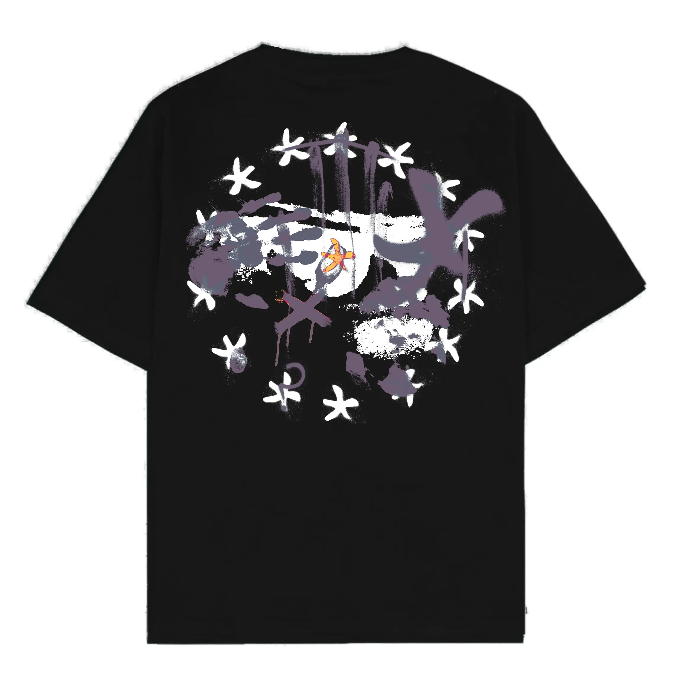 OVERSIZED VANDALISED EYE TEE (STANDARD)