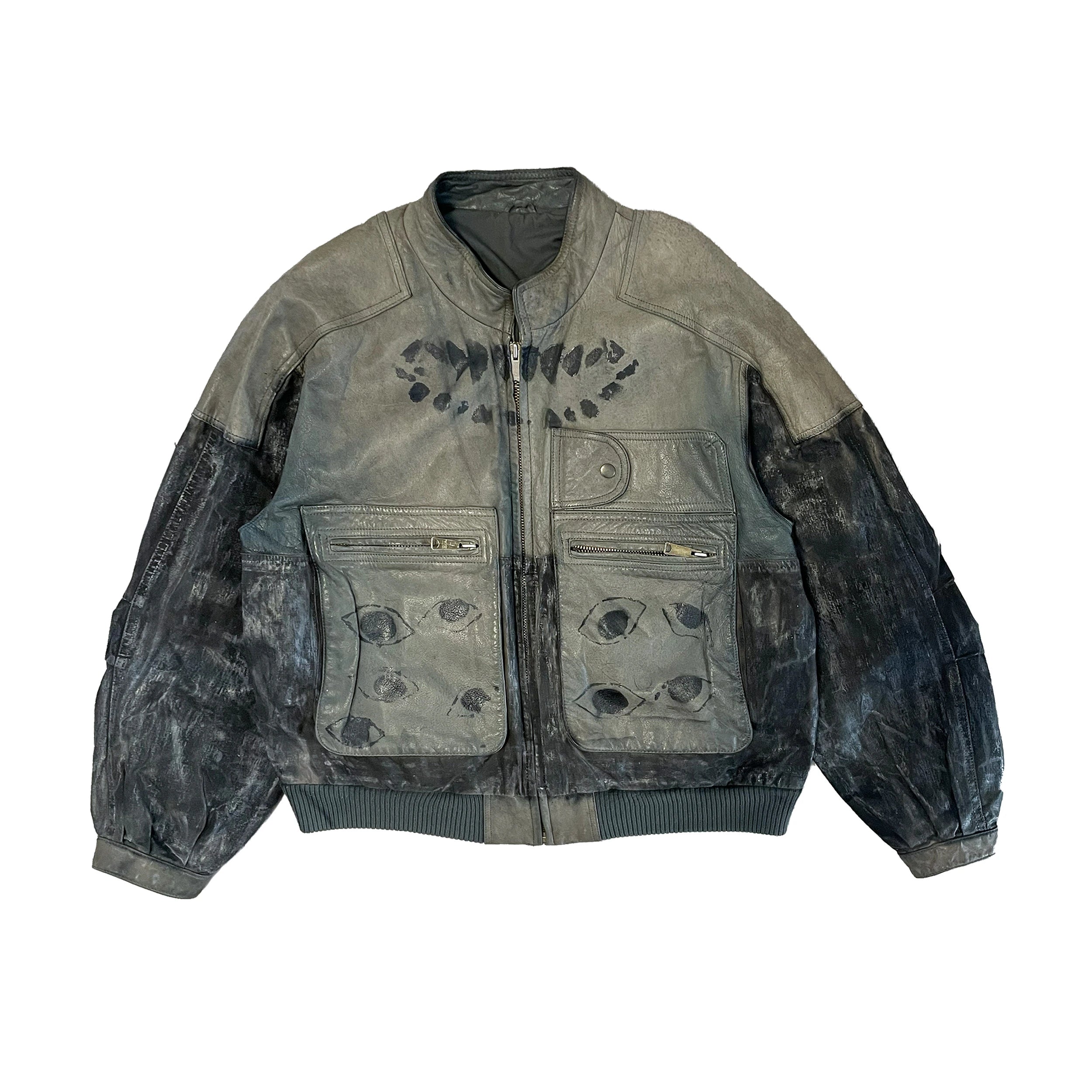 "FANGS OUT" GENUINE LEATHER JACKET (1/1)