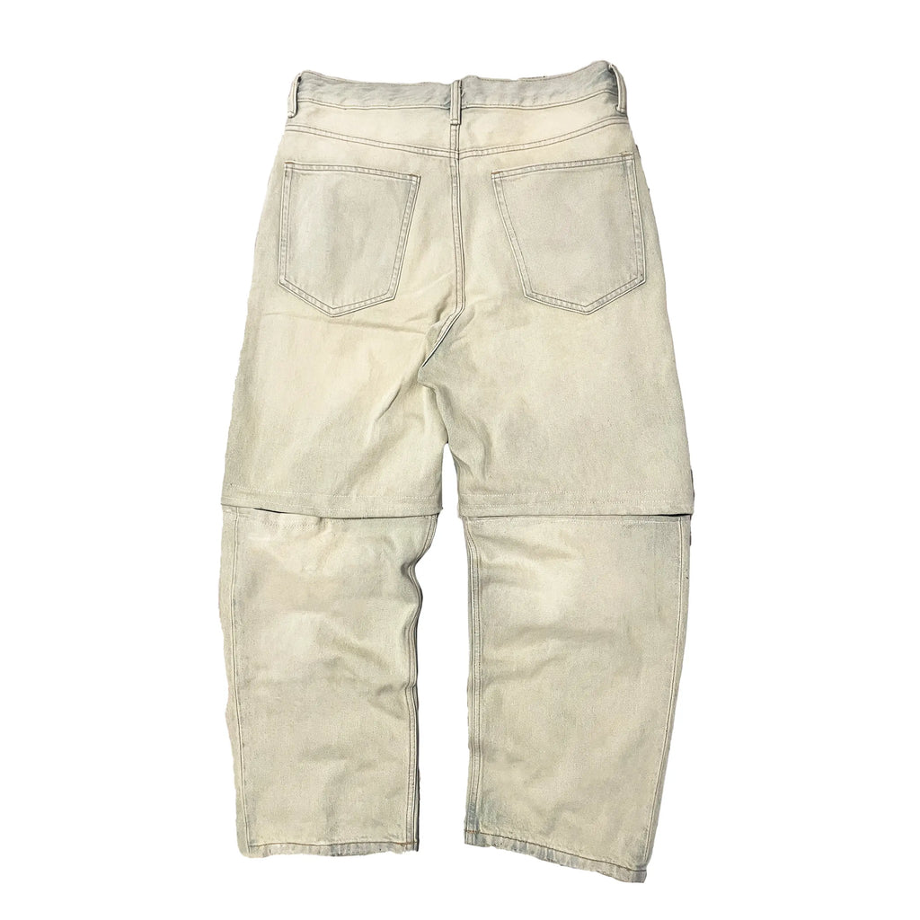 NO-ID OPERATOR 2 IN 1 BAGGY JEANS (&JORTS)