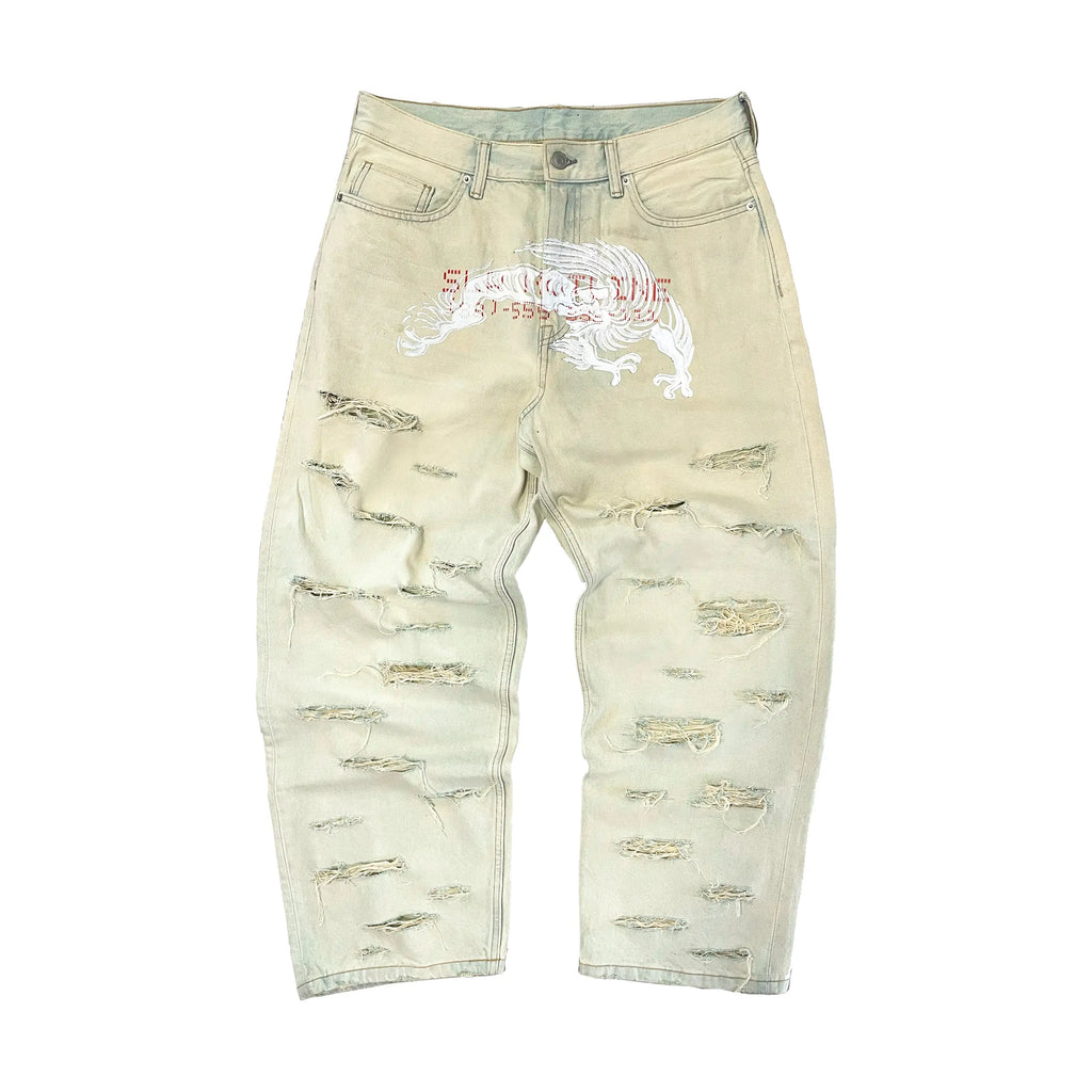 NO-ID RYU BAGGY JEANS