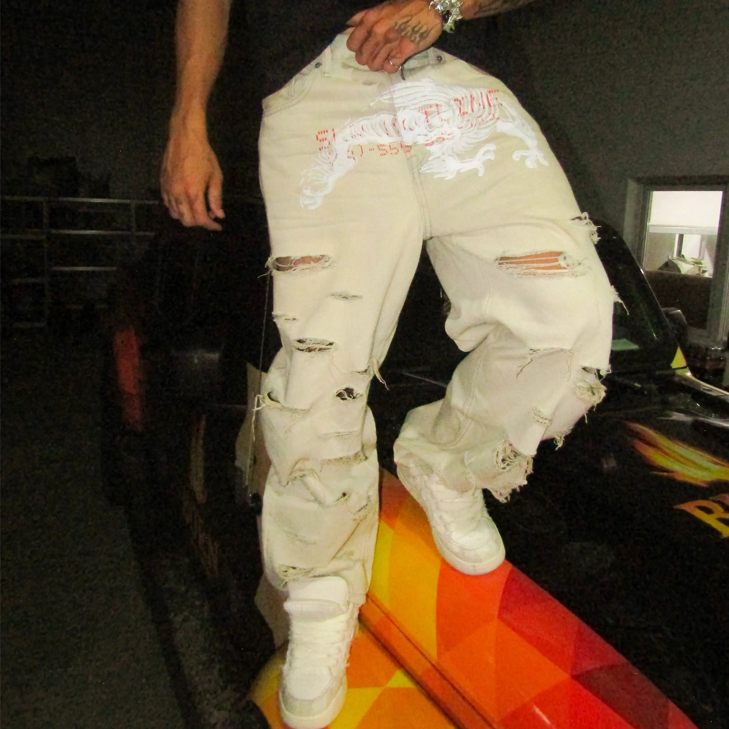 NO-ID RYU BAGGY JEANS