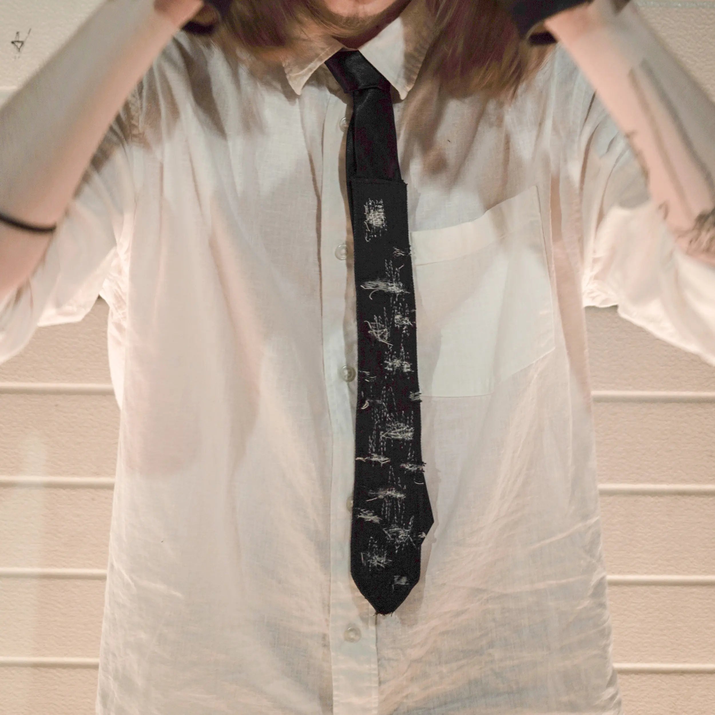 HOTLINE OPERATOR DENIM TIE