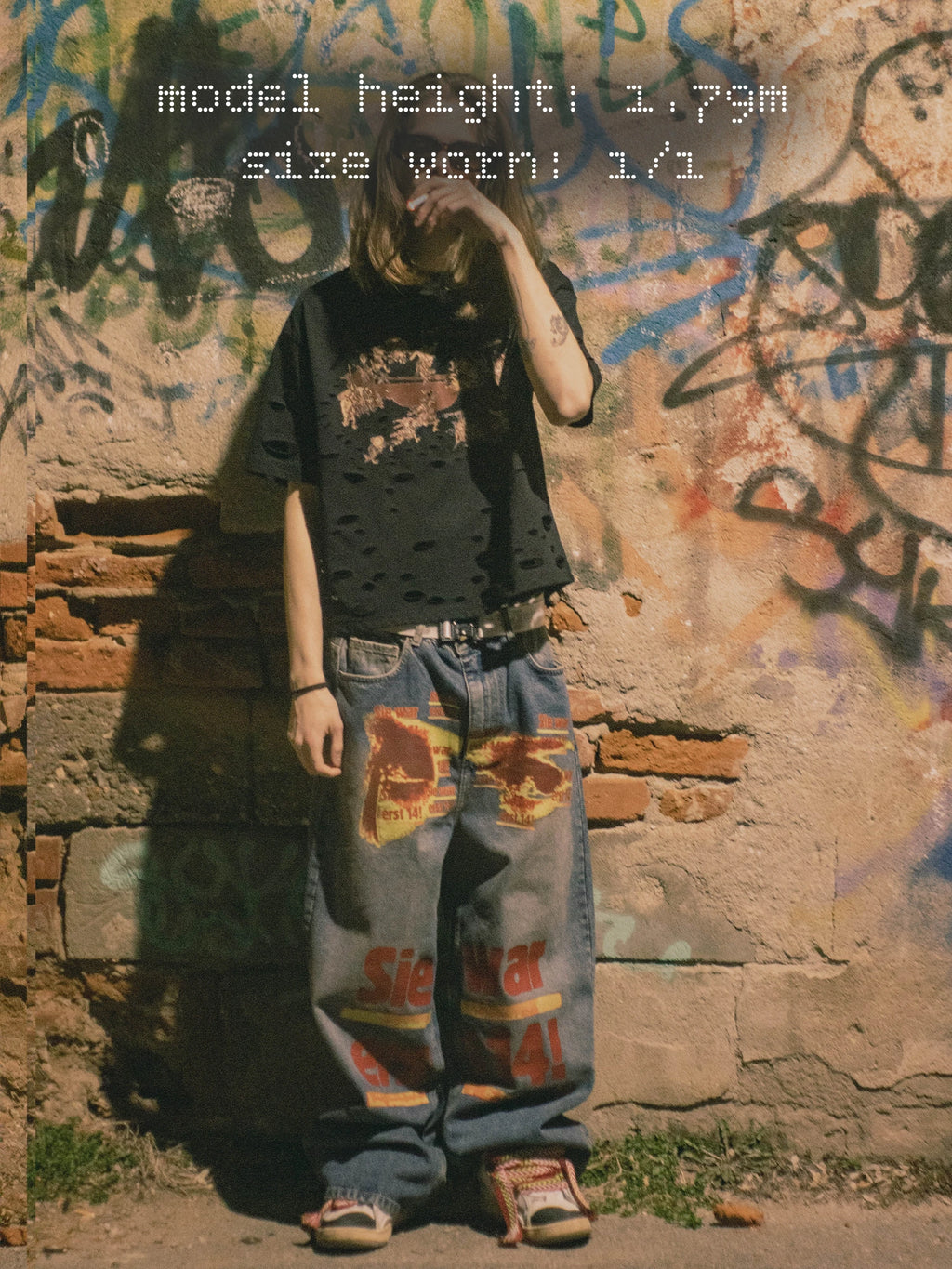 ZUKUSHI WAR BOXY TEE