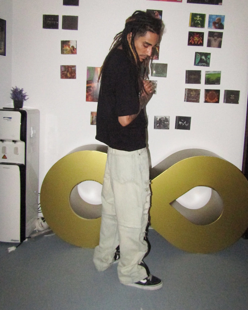 NO-ID OPERATOR 2 IN 1 BAGGY JEANS (&JORTS)